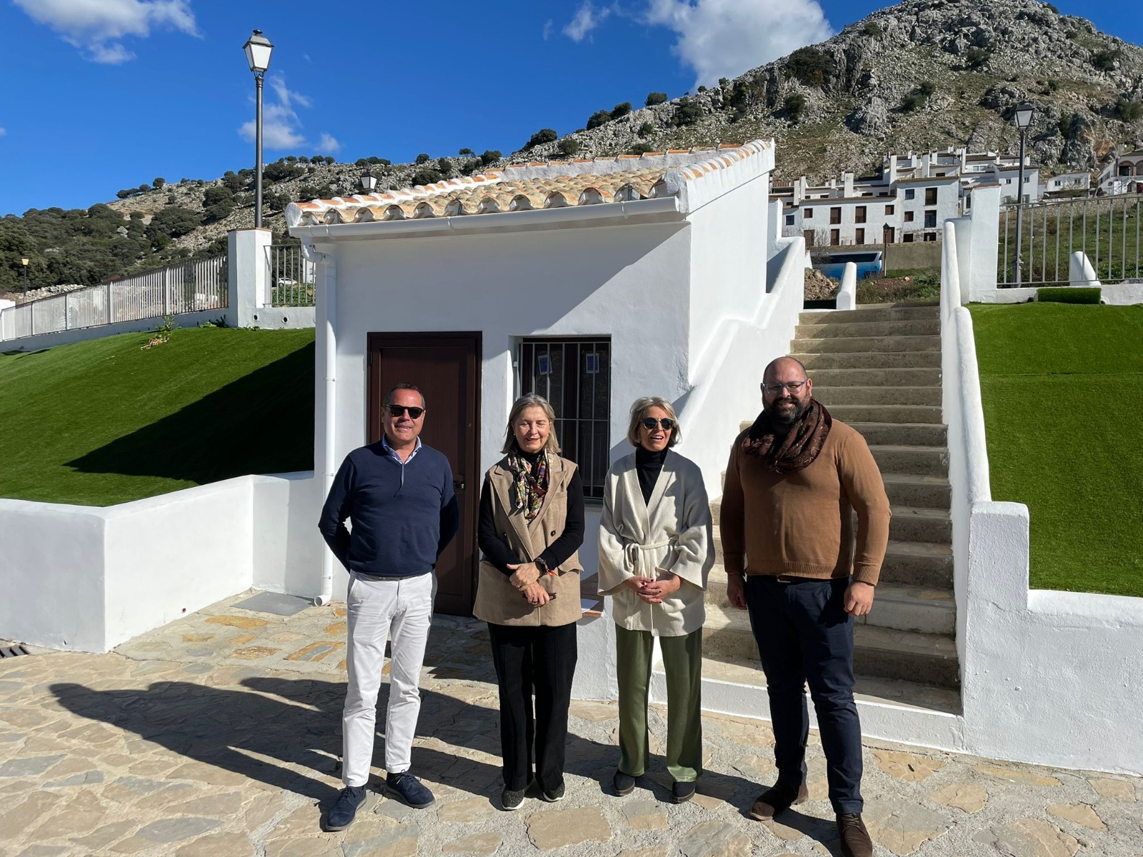 visita obras PFEA en Benaocaz