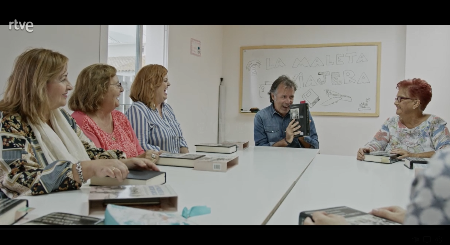 Captura reportaje rtve La Maleta Viajera