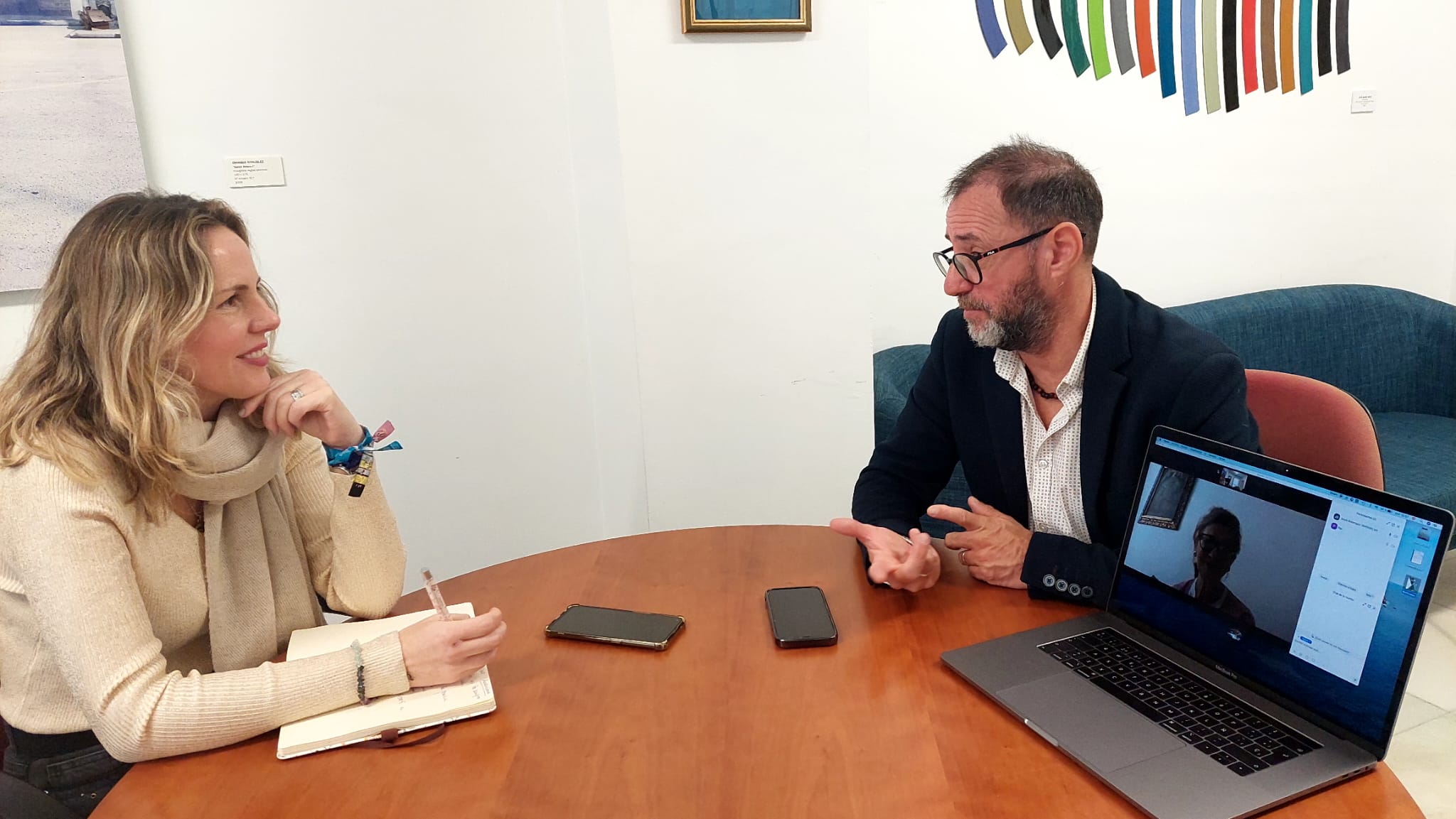 Vanesa Beltrán y Jesús Sotomayor