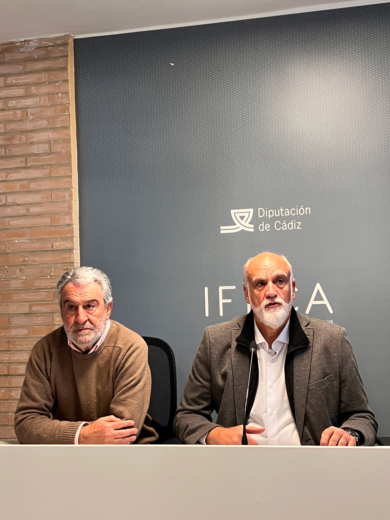 Javier Vidal con Manuel Rodriguez en Ifeca