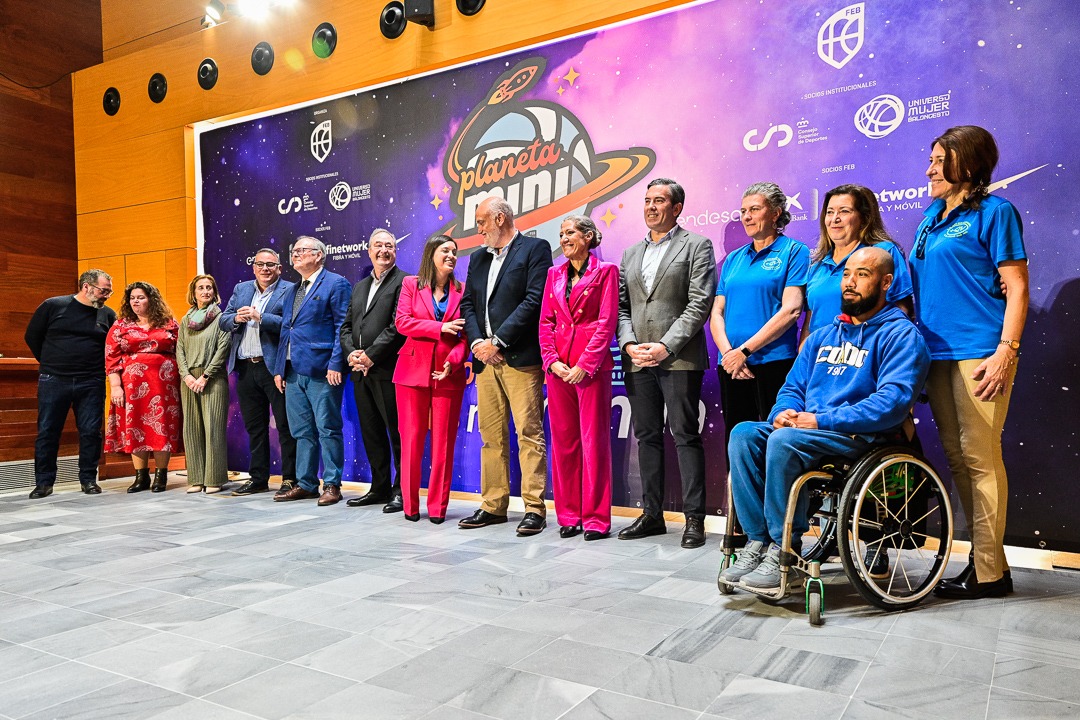 Presentación del Campeonato de España de Minibasket