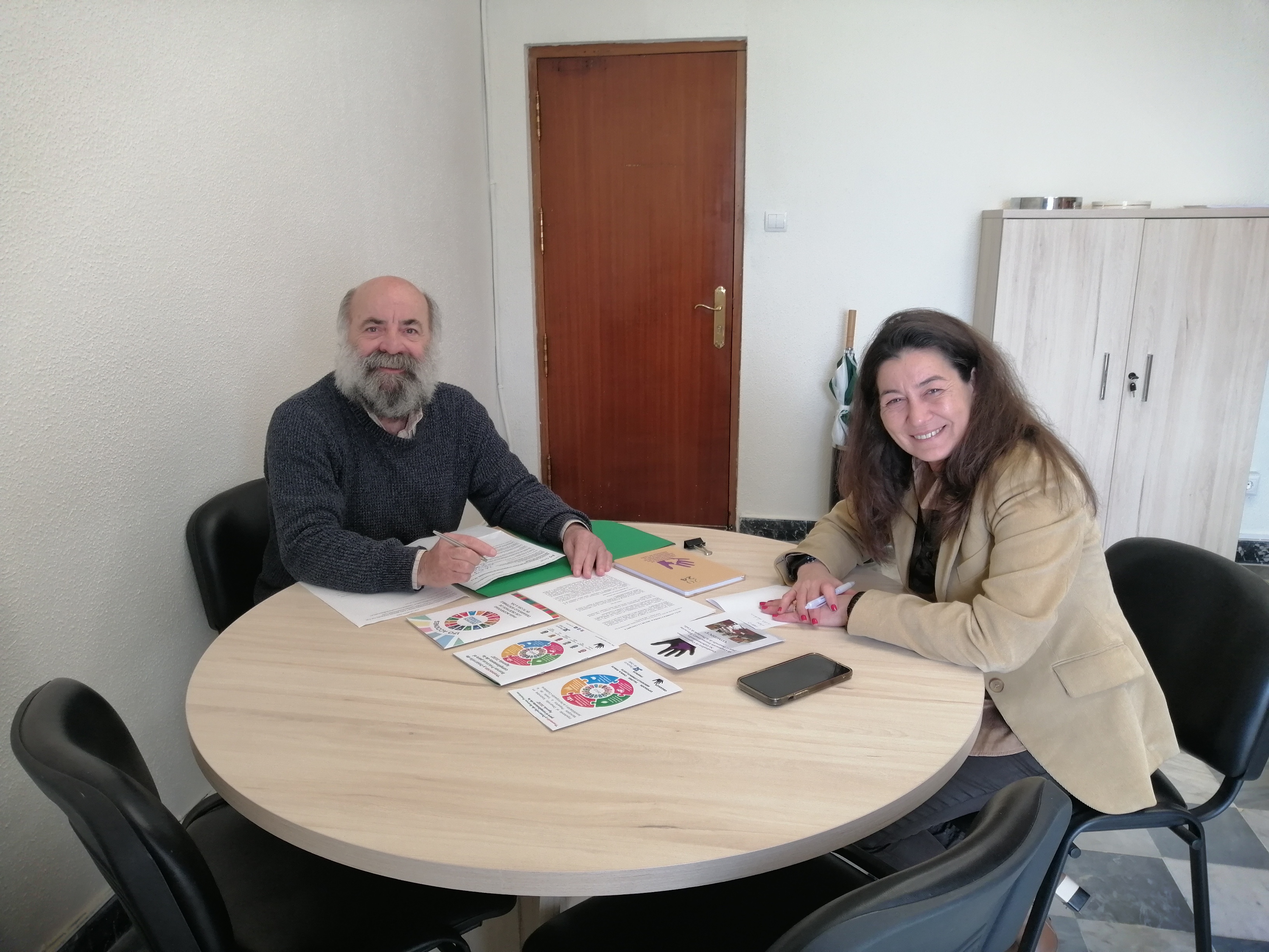 Ana Moreno y Juan Benítez