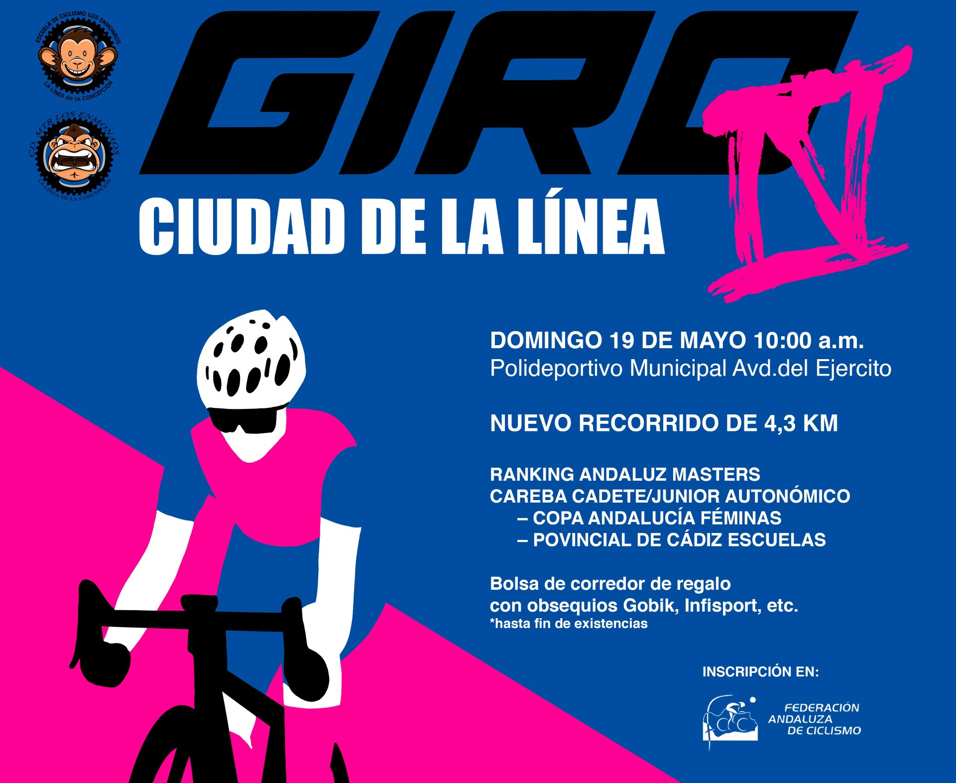 cartel ciclismo La Línea