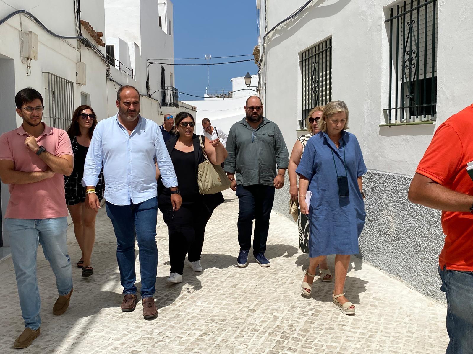 Visita a las obras PFEA de Conil