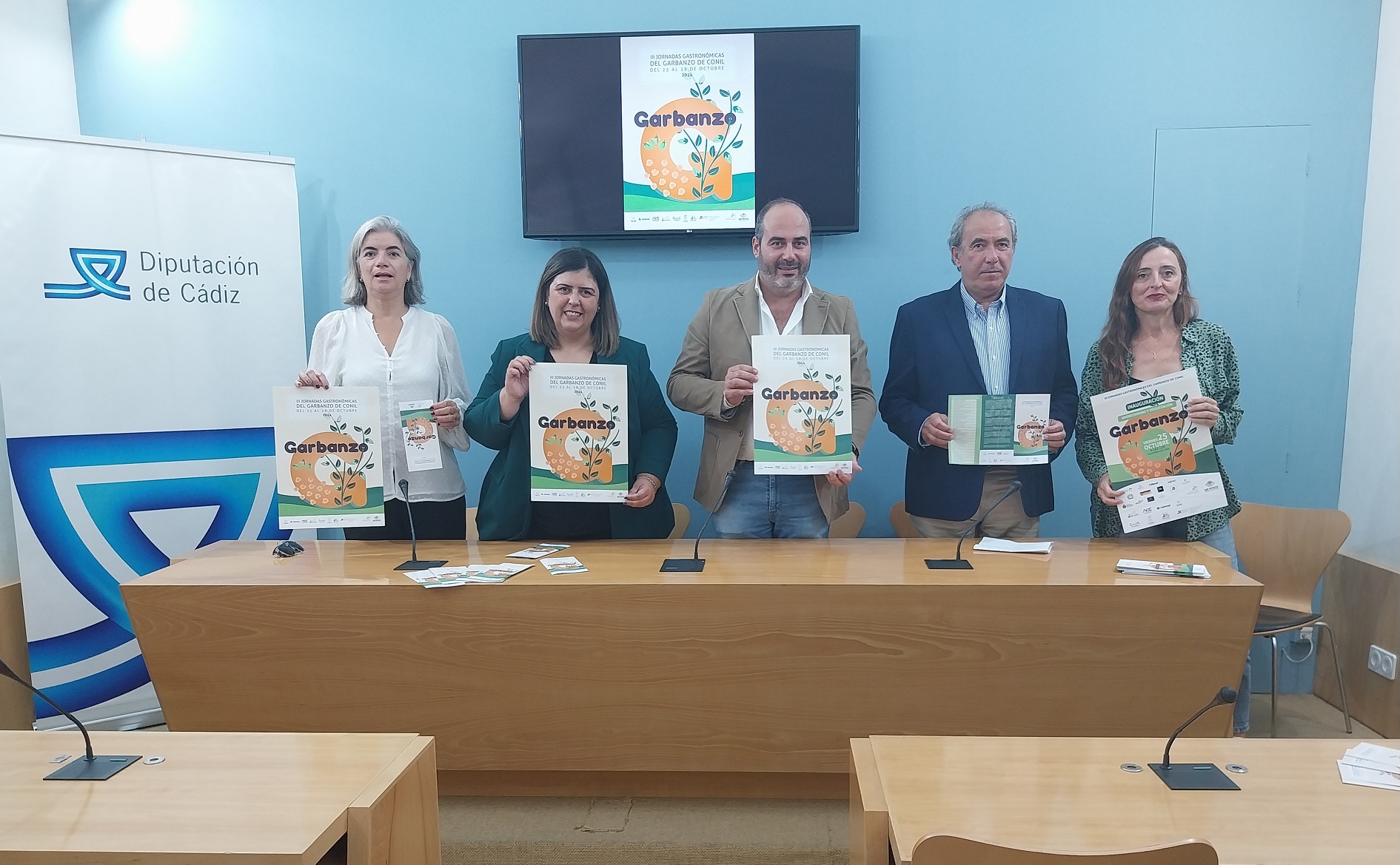 Presentación de las III Jornadas del Garbanzo de Conil