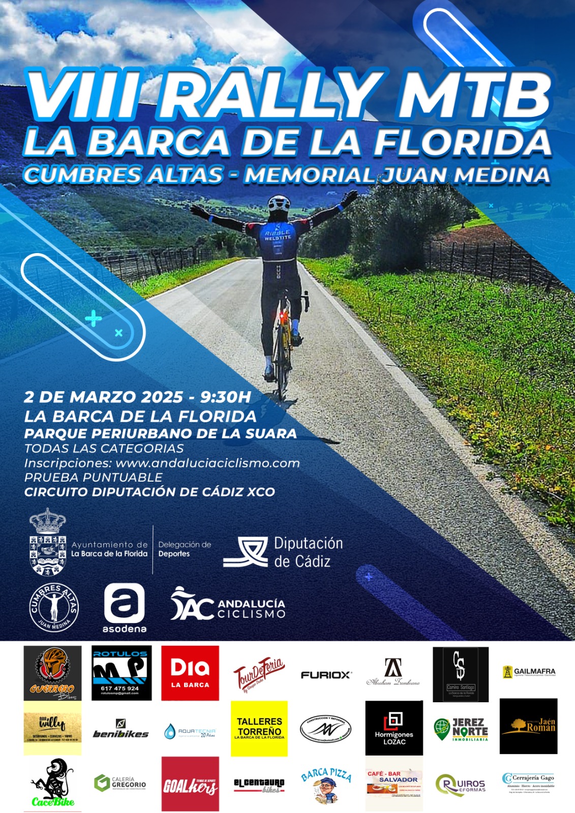 Cartel BTT La Barca