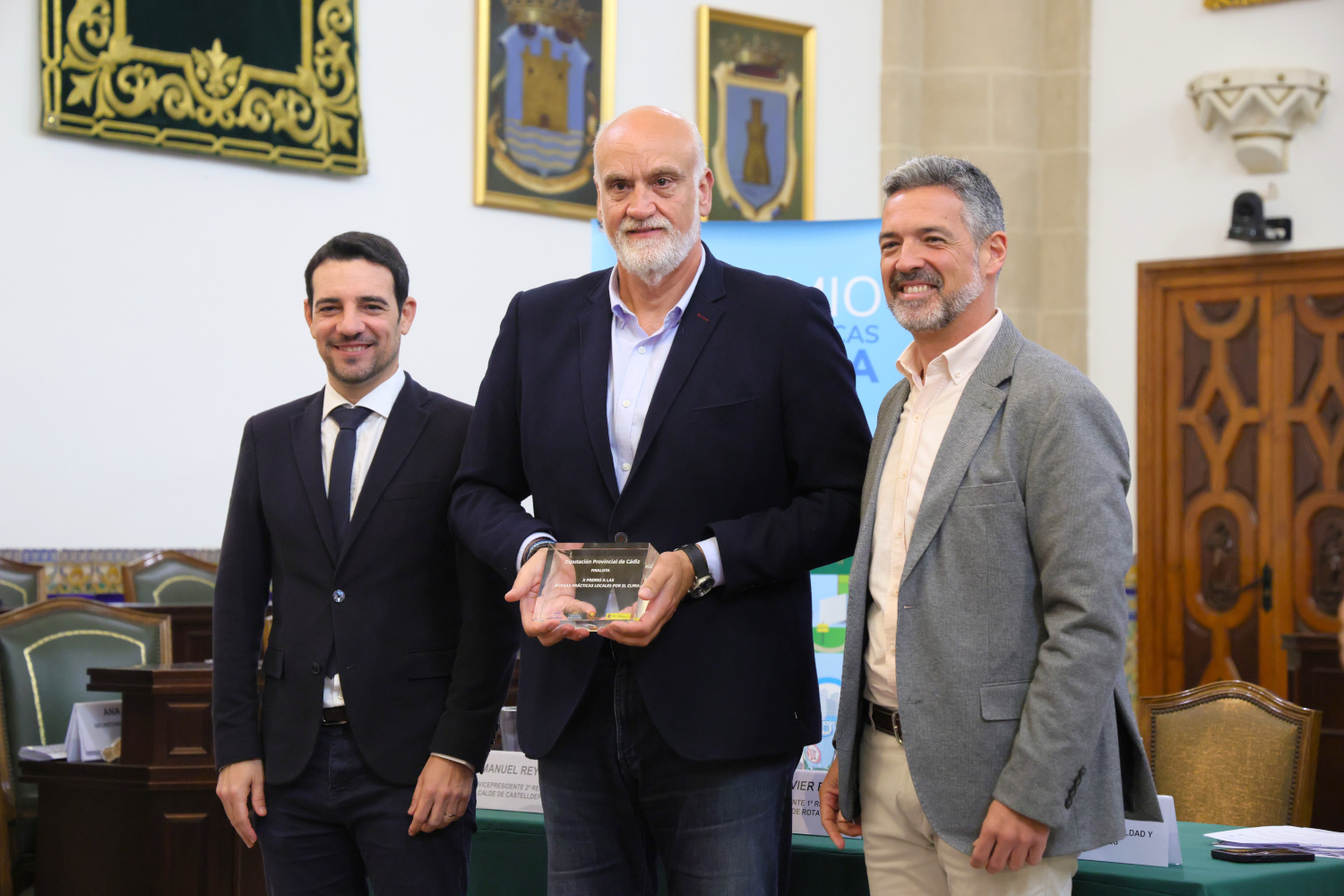 Premio al programa de huertos de Diputacion_Vidal recoge la distincion
