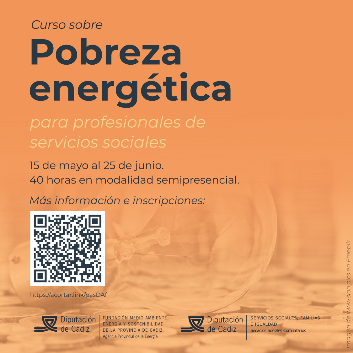 cartel curso pobreza energética
