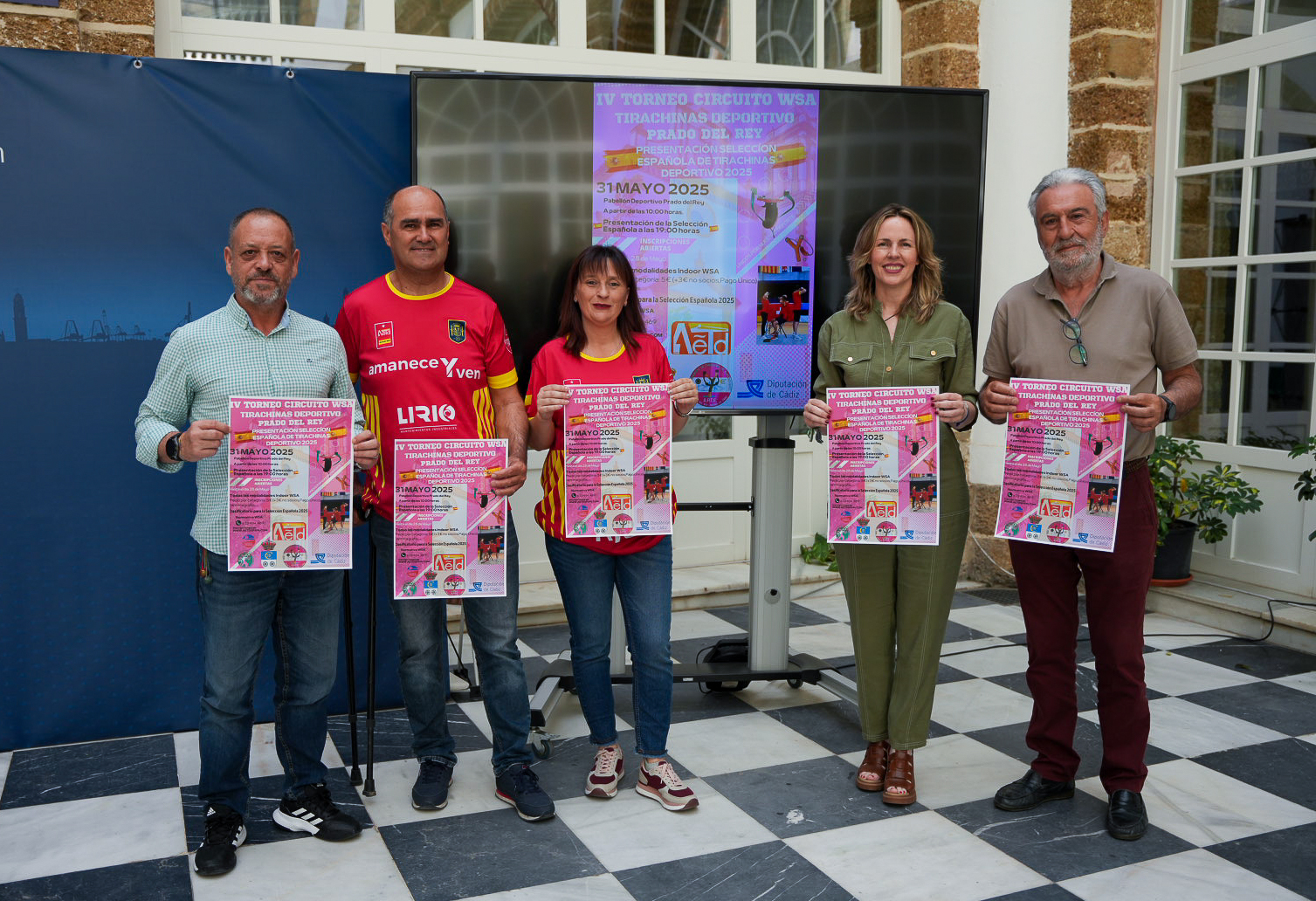 Presentación del Torneo en la Diputación de Cádiz