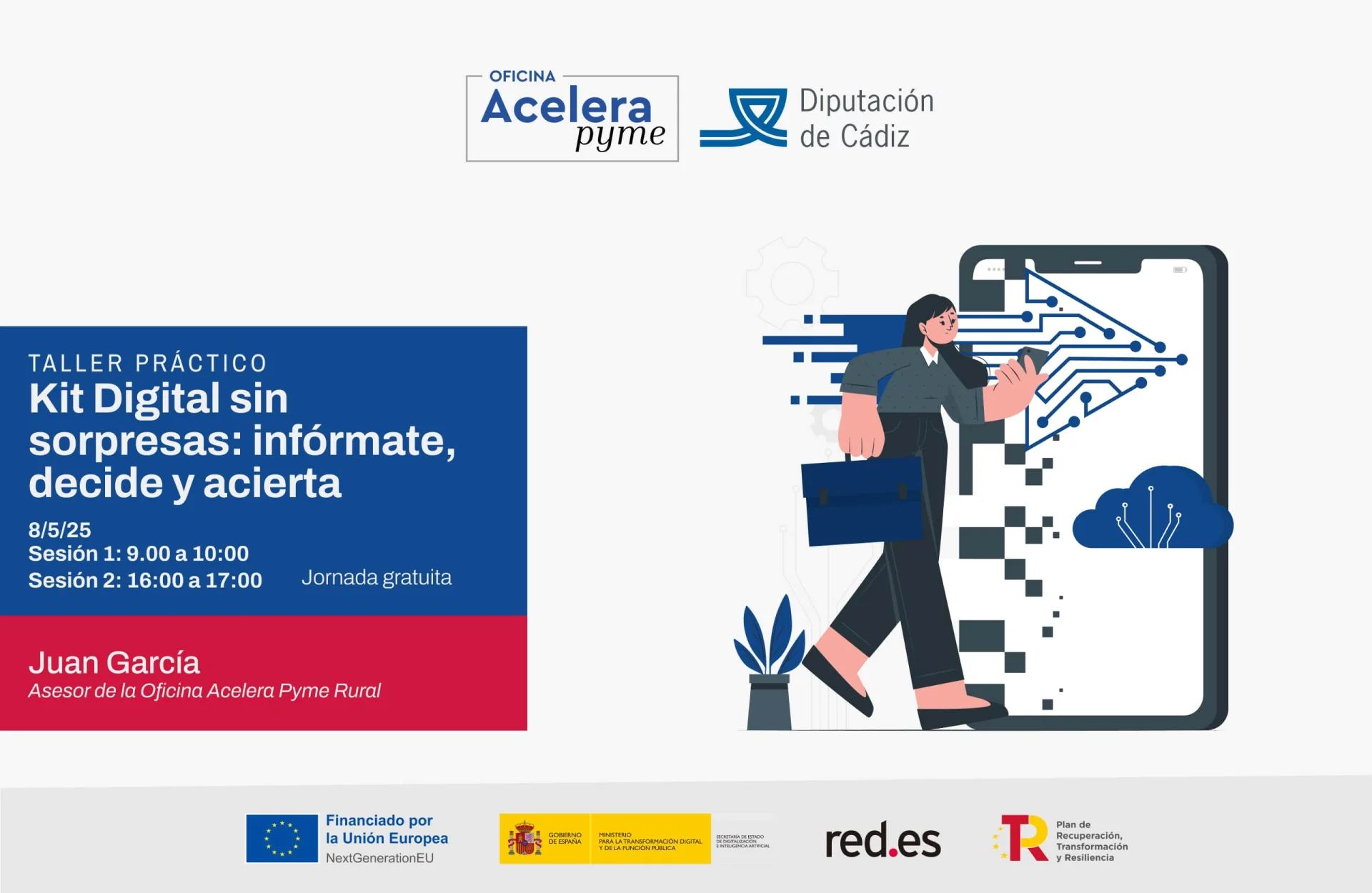 cartel del taller