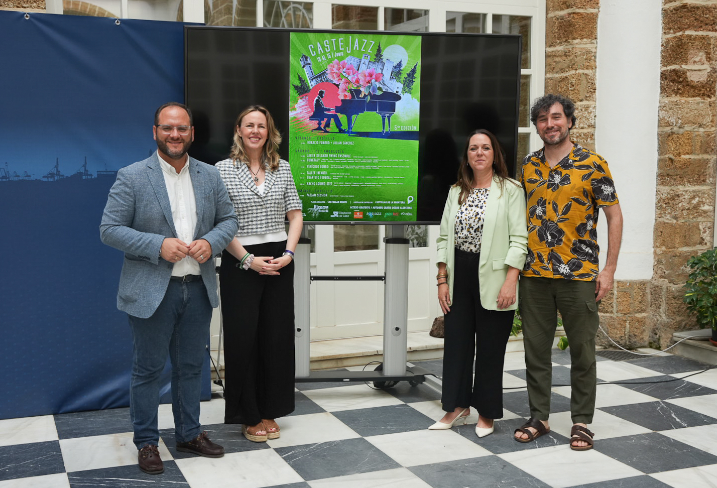 Presentación de la quinta edición de Castejazz en Diputación (1)