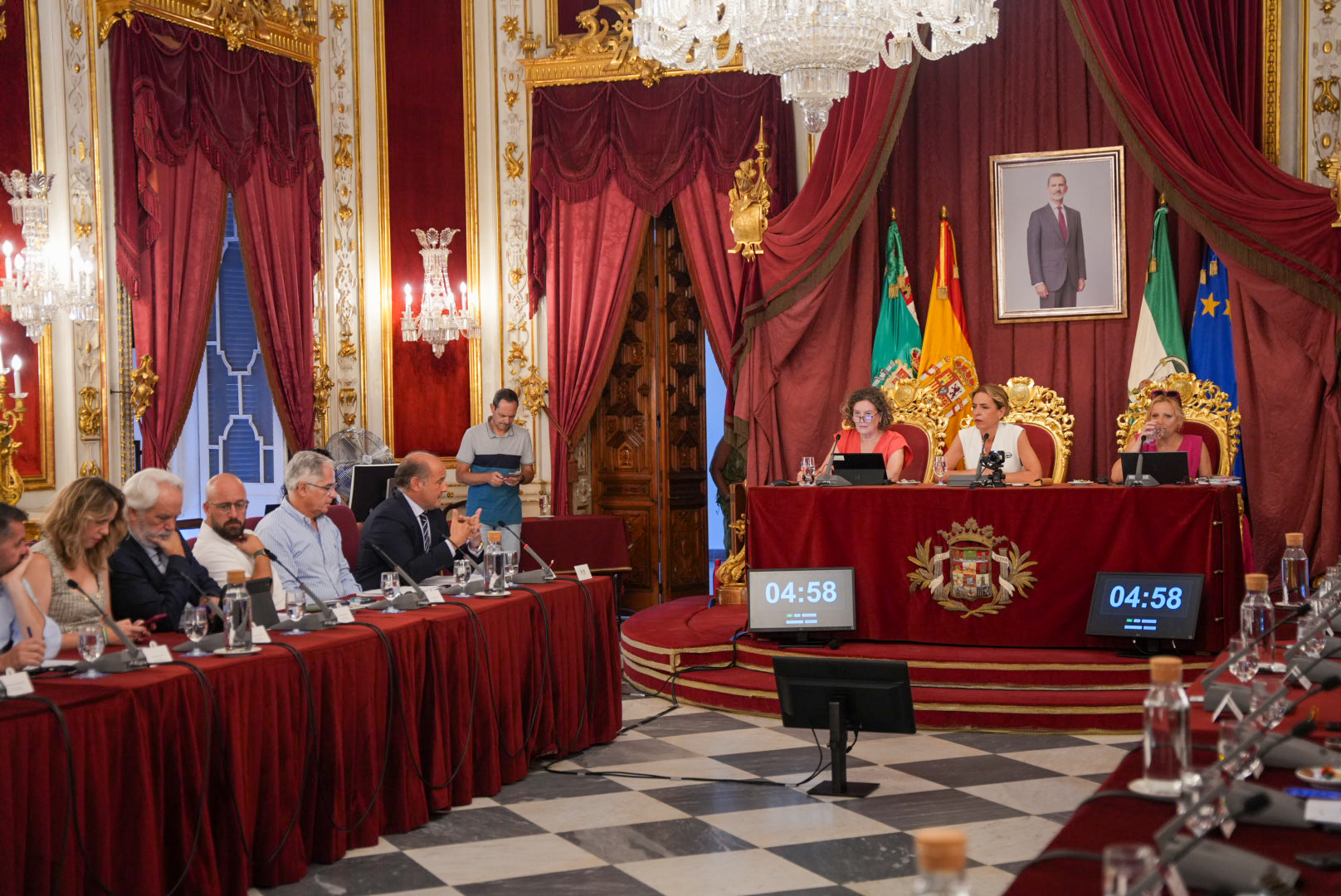 Juancho Ortiz interviene en el Pleno