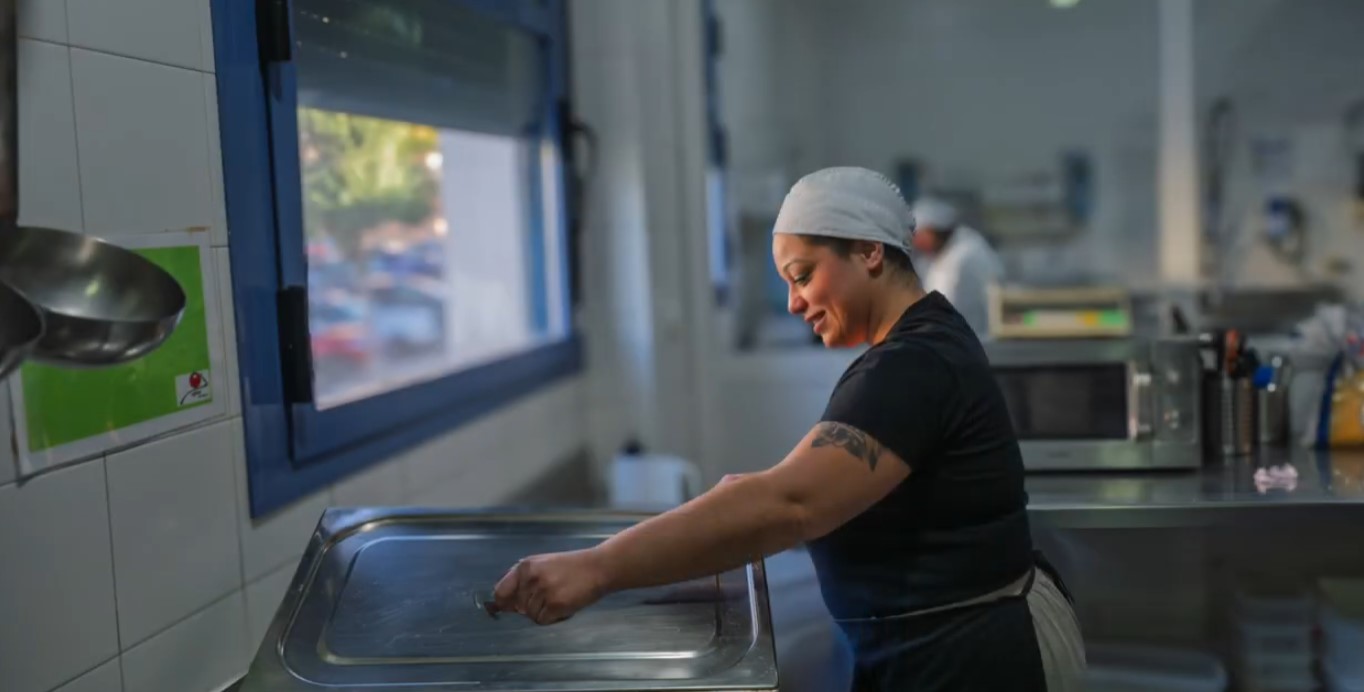 Inserción en cocina de UPACE San Fernando