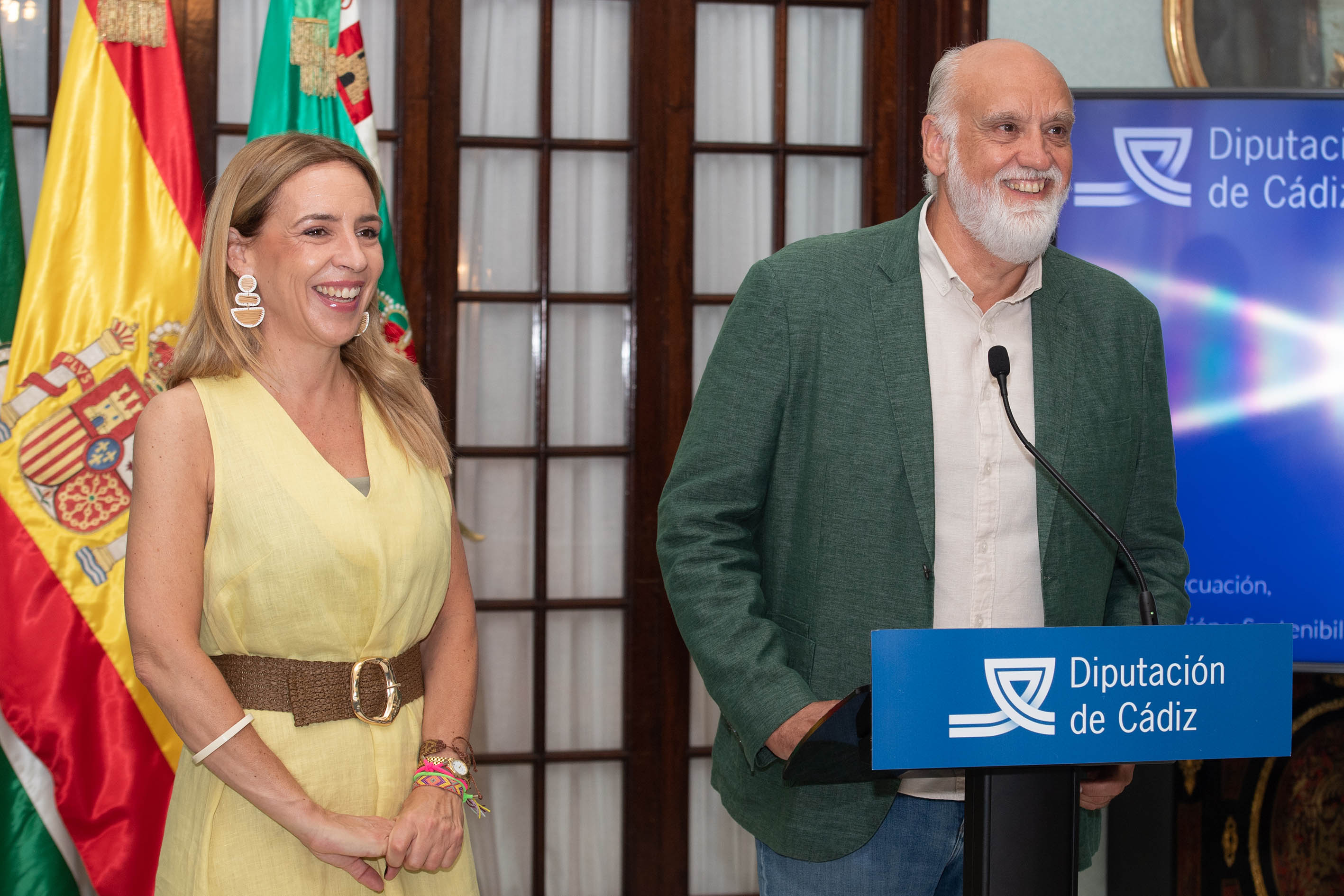 Almudena Martínez y Javier Vidal