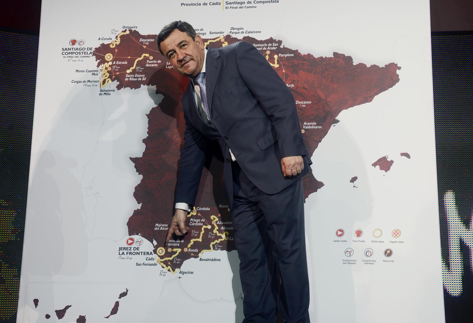 Presentación Vuelta a España recorrido