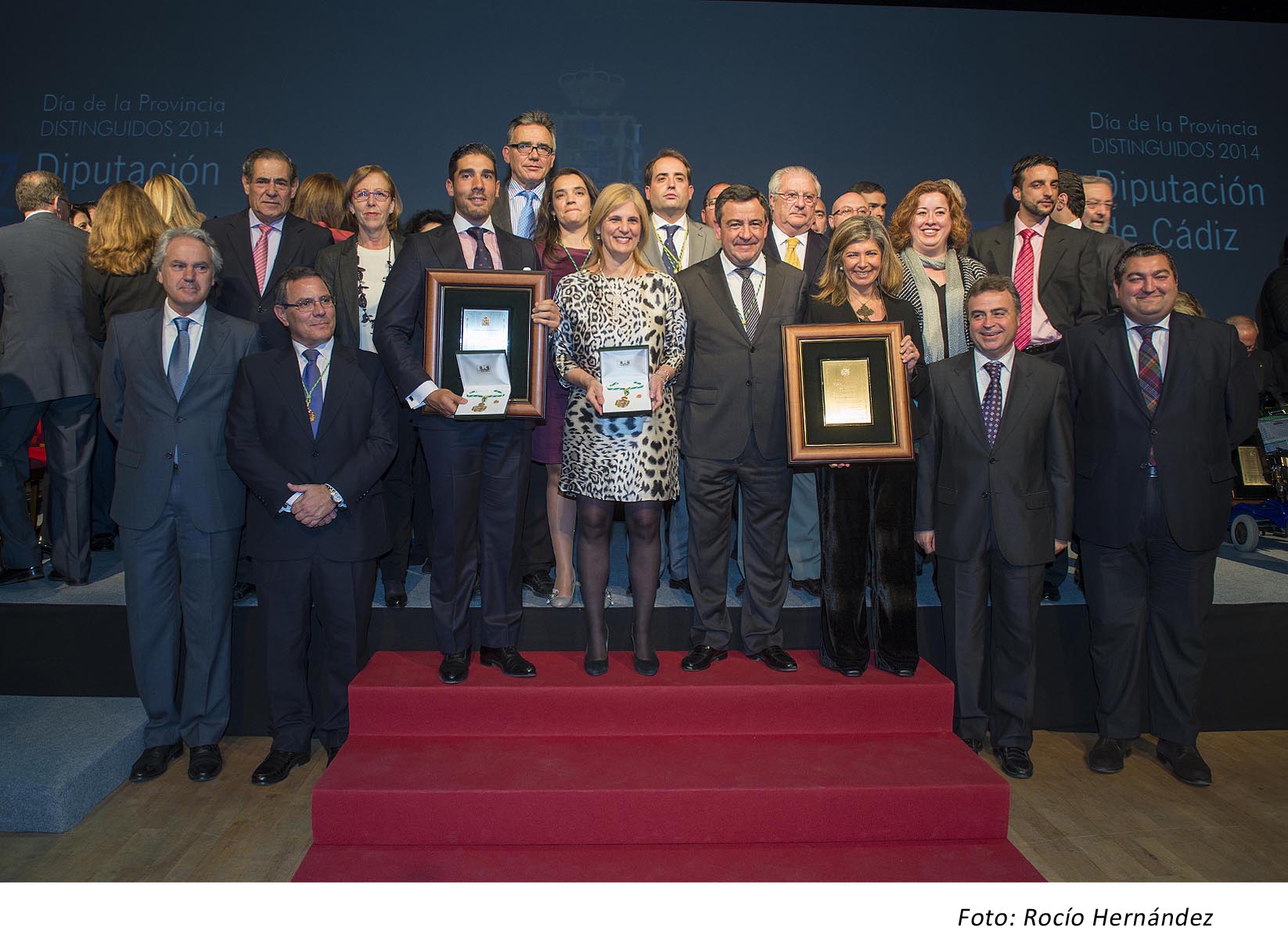 45 Premiados y corporación de Jerez