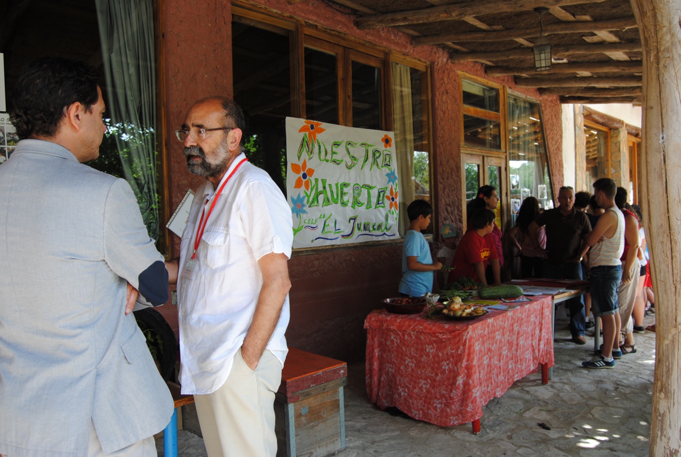 Agustin Cuello con Daniel Sanchez