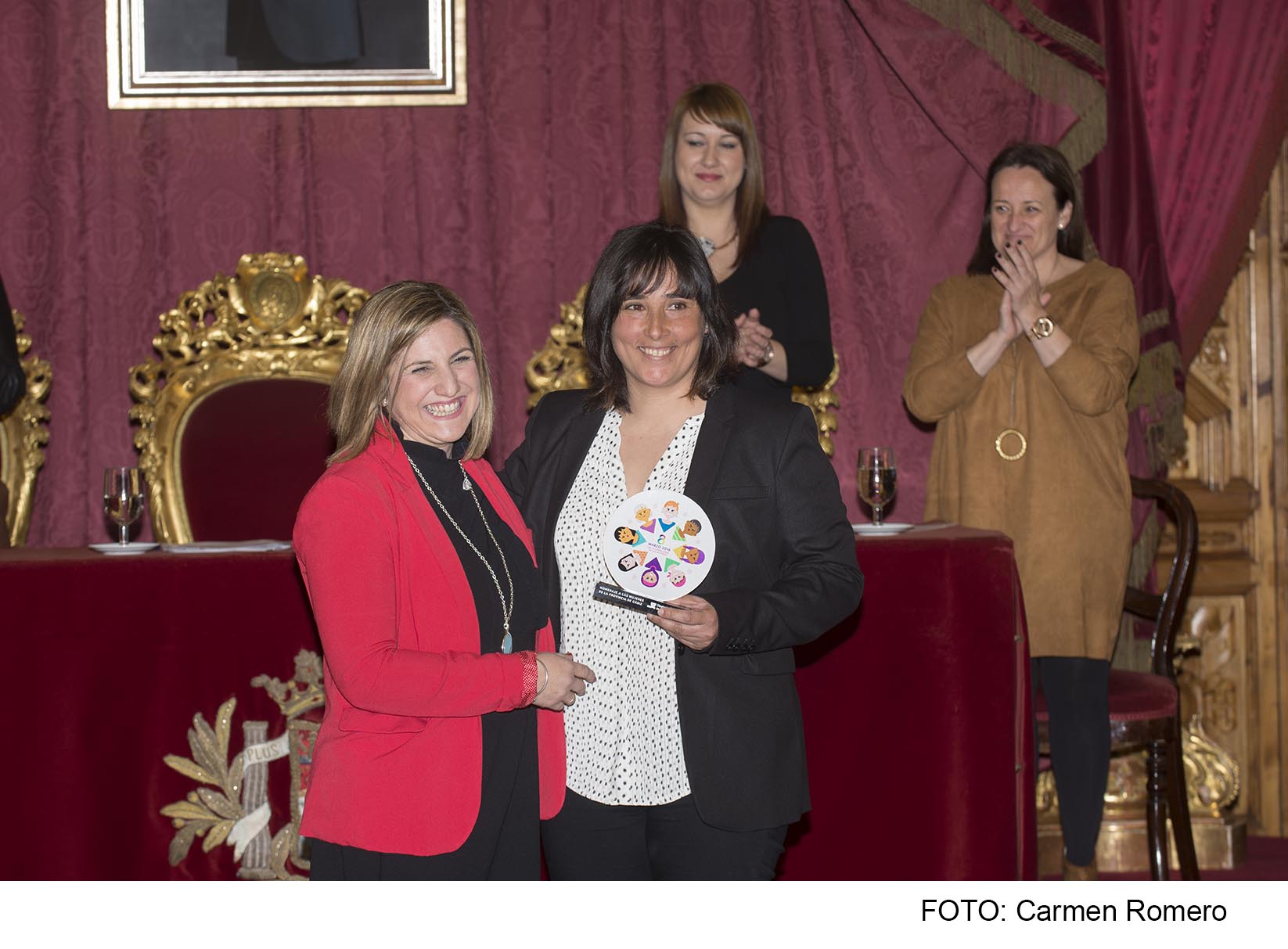 Irene Garcia con Macarena Gil