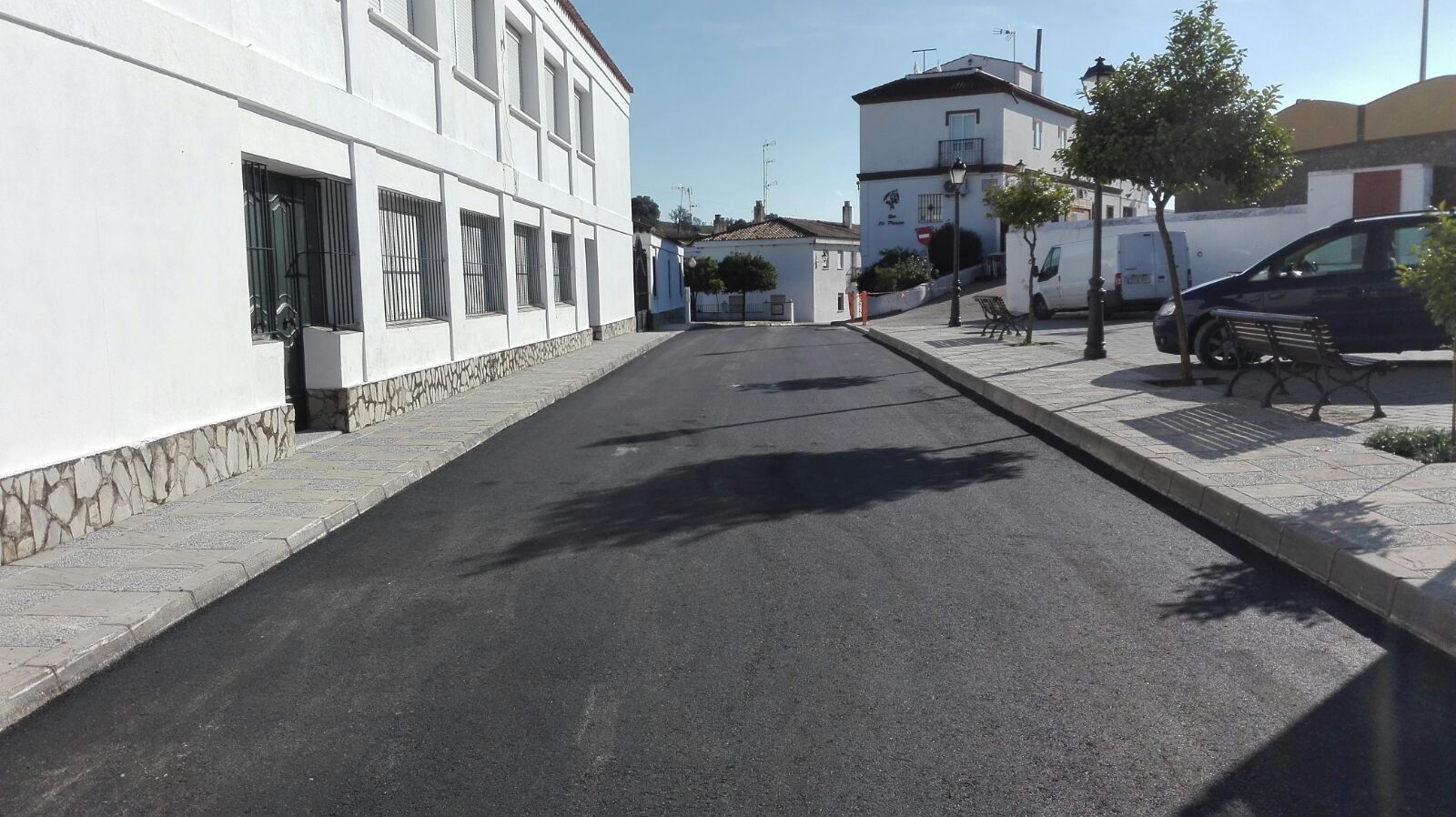 Asfaltado en Algar