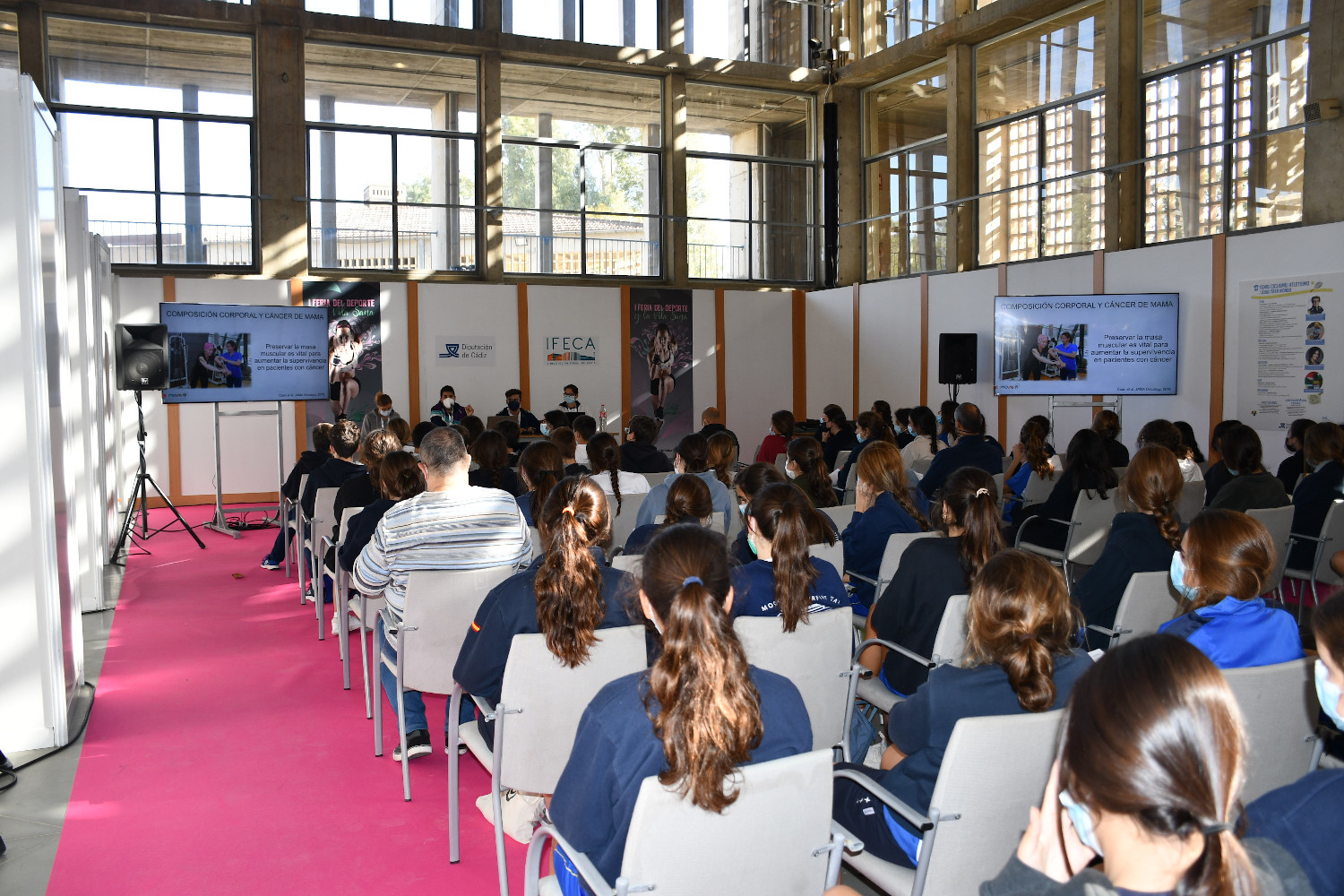 feria del deporte_charla a alumnado de secundaria