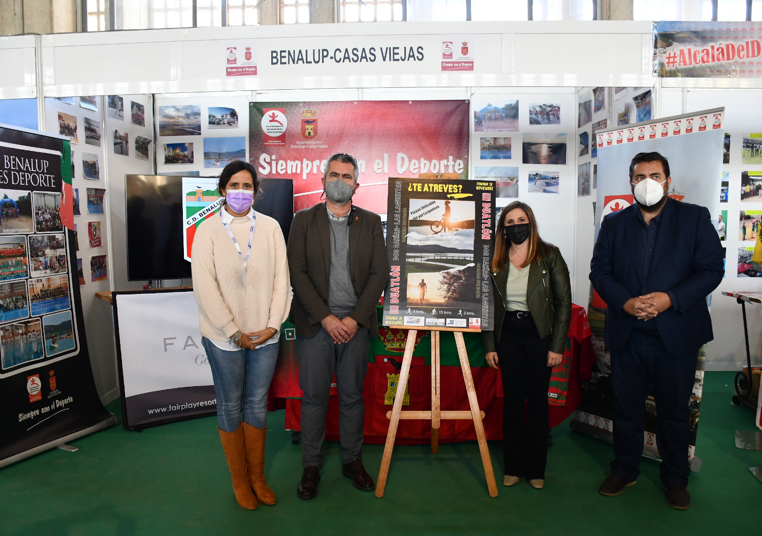 feria del deporte_en el estand de Benalup Casas Viejas