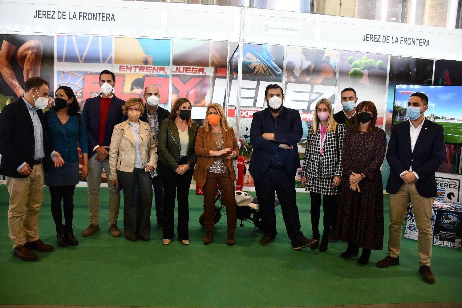 feria del deporte_en el estand de Jerez