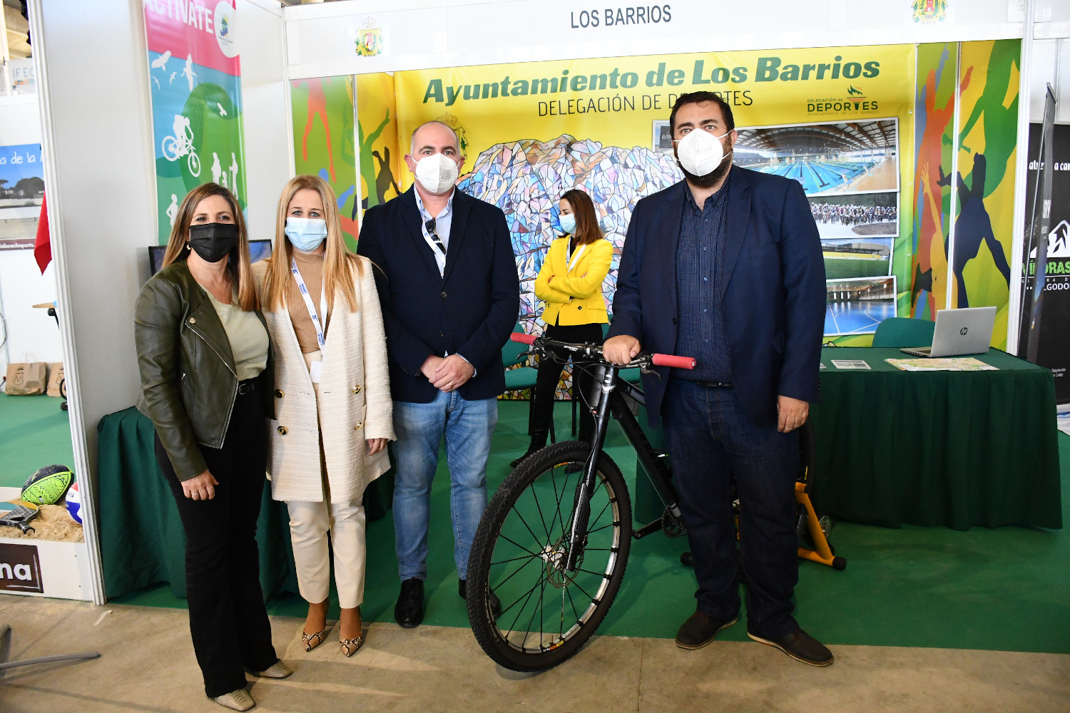 feria del deporte_en el estand de Los Barrios