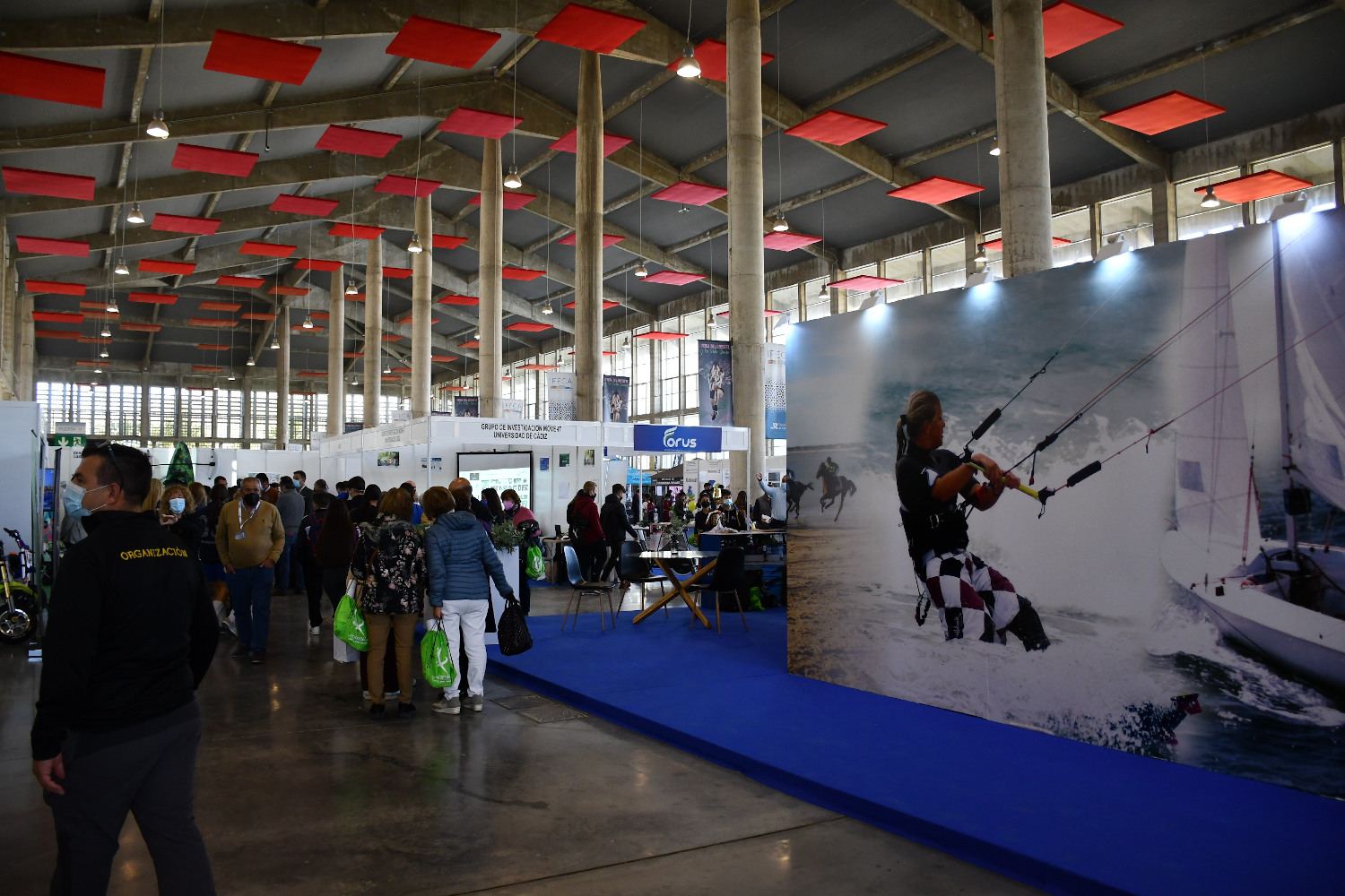 feria del deporte_vista del pabellon de Ifeca