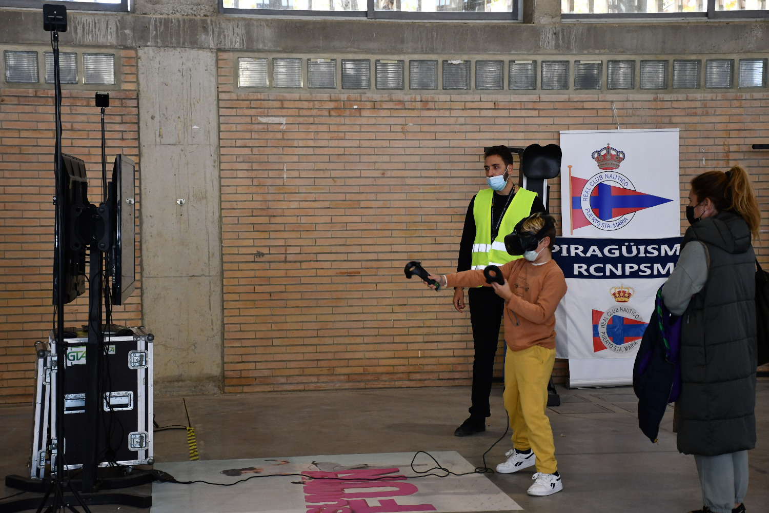 feria del deporte_joven en simulador