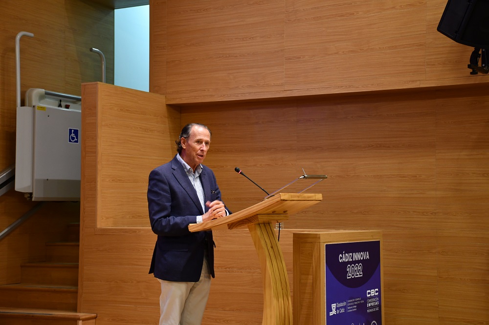 Román, en la clausura de los Premios Innova
