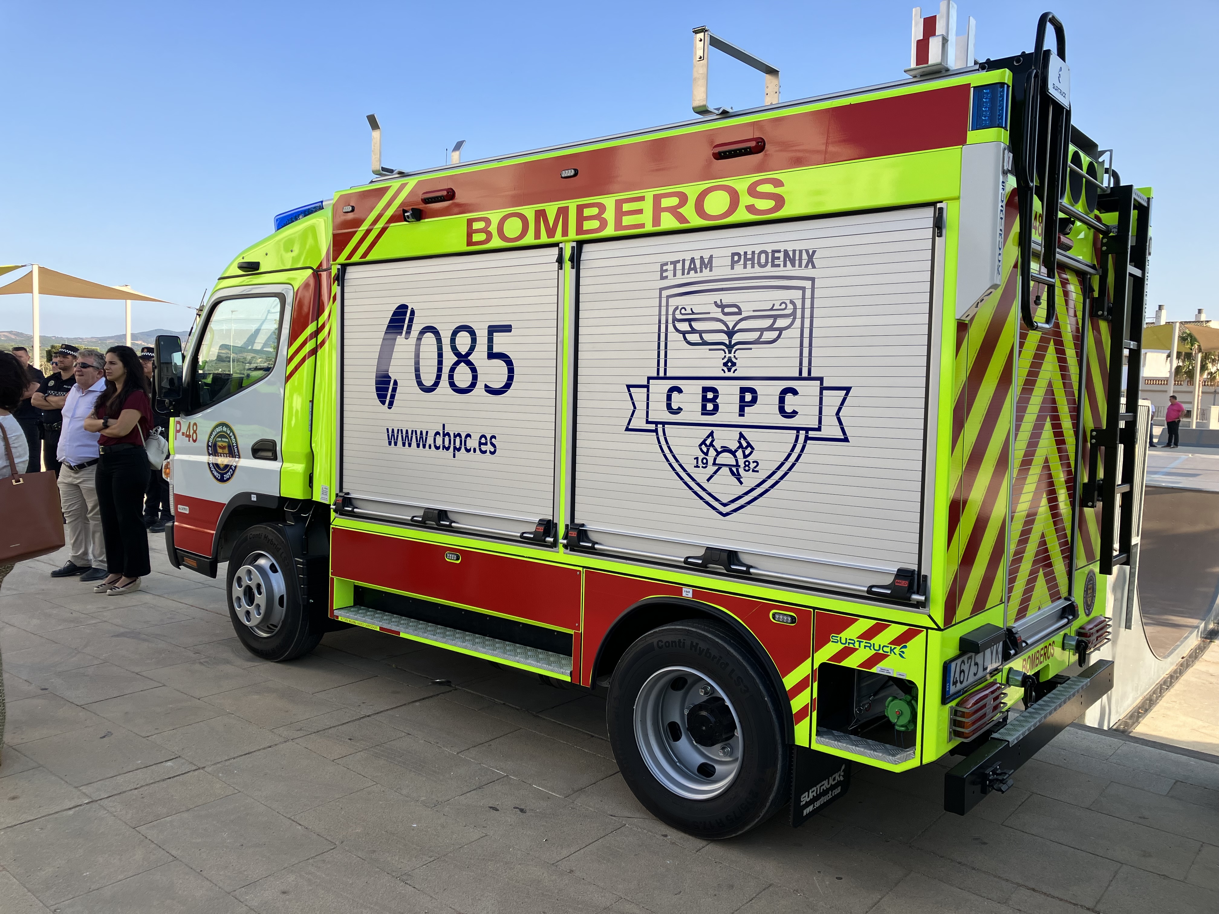 vehiculo autobomba ligero