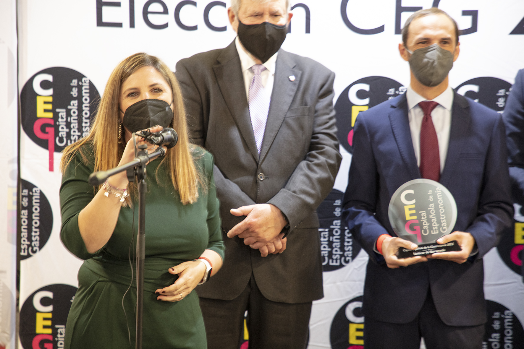 Fitur 2022_Irene García, en su intervención durante el relevo de la Capital Española de la Gastronomía