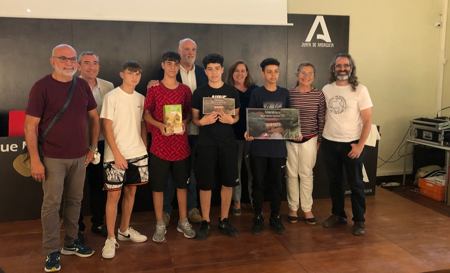 premio al IES Caleta de Cadiz