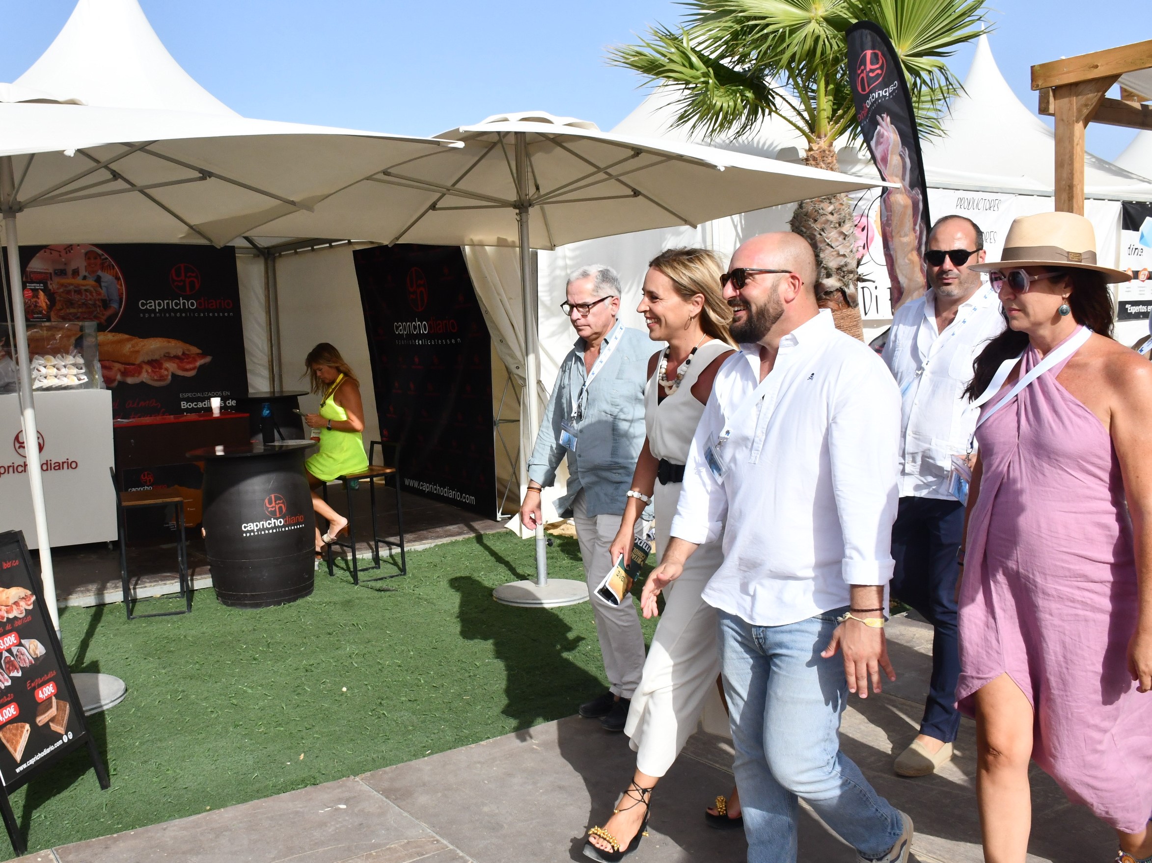 Llegada al recinto de las Carreras de Caballos de Sanlúcar