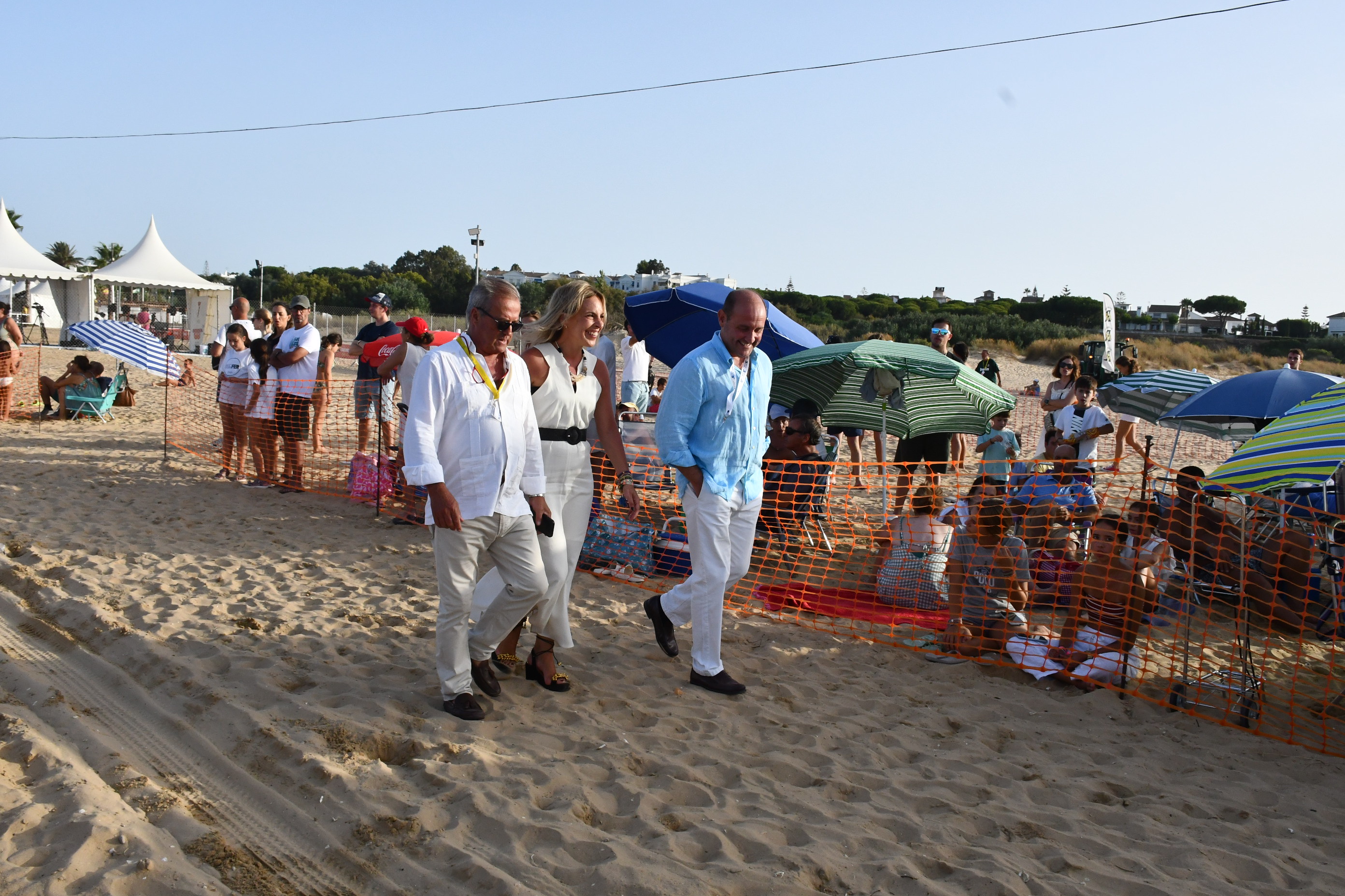 Rafael Hidalgo, Almudena Martínez y Juancho Ortiz