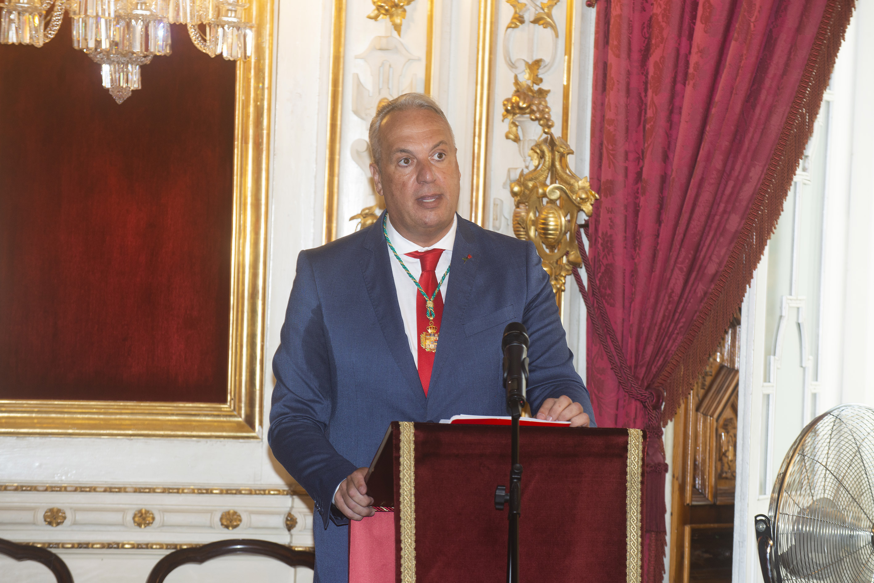 Juan Carlos Ruiz Boix durante el Pleno de Constitución