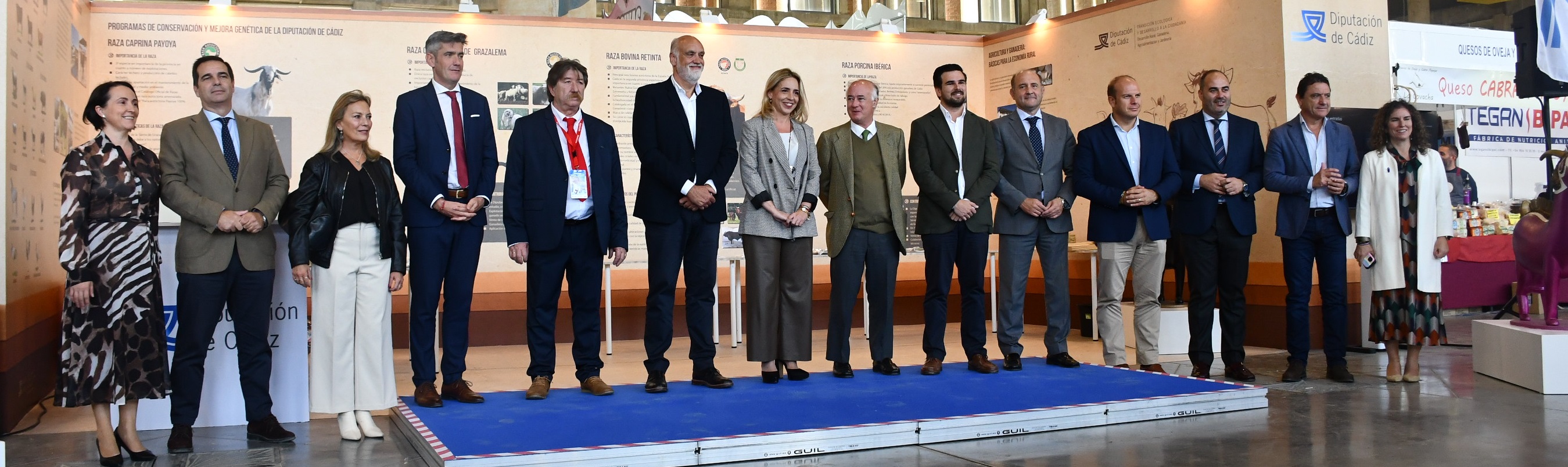 Foto de grupo de la inauguración de Fegasur 2023 recorte