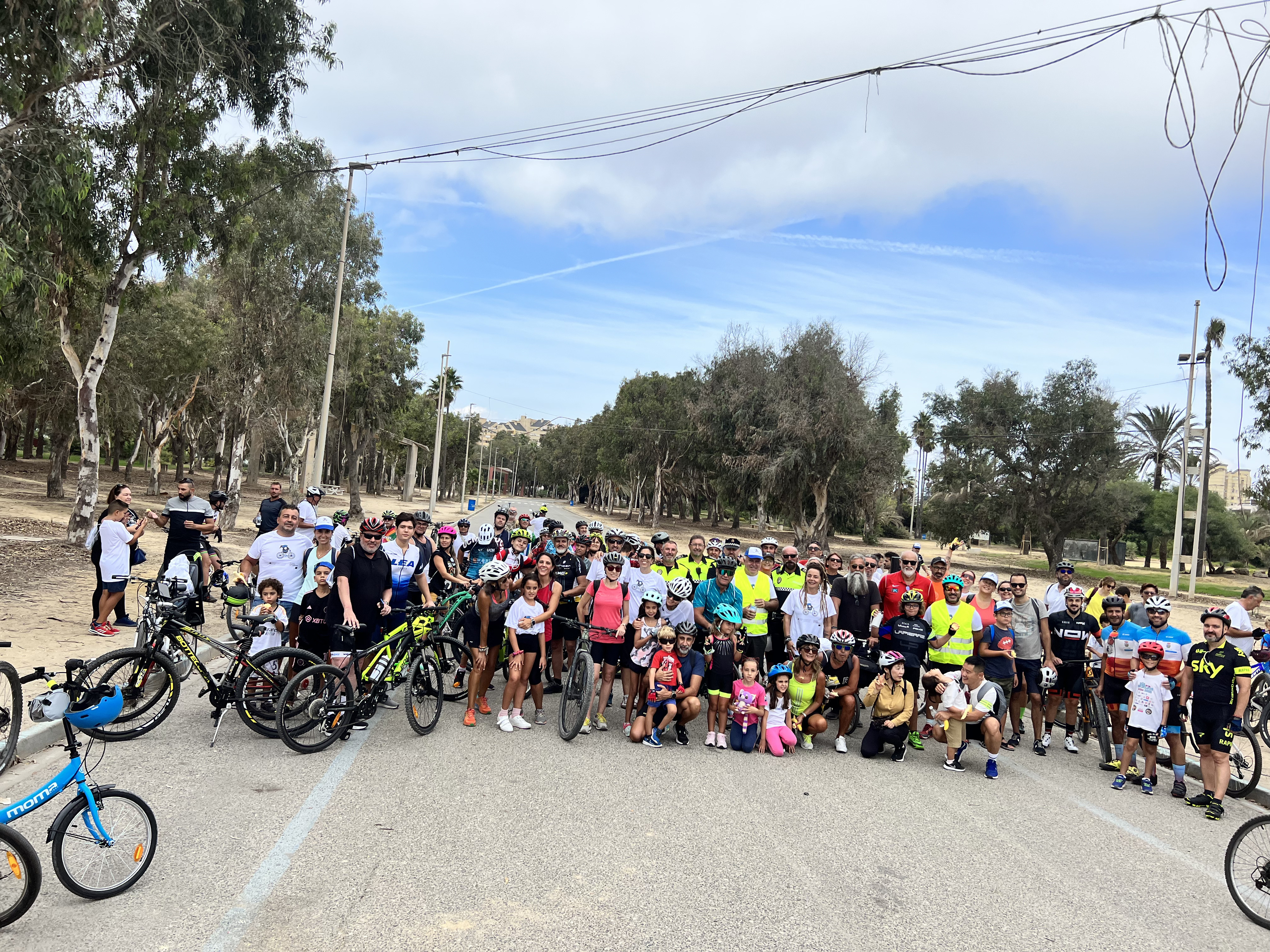 marcha ciclista_foto de grupo