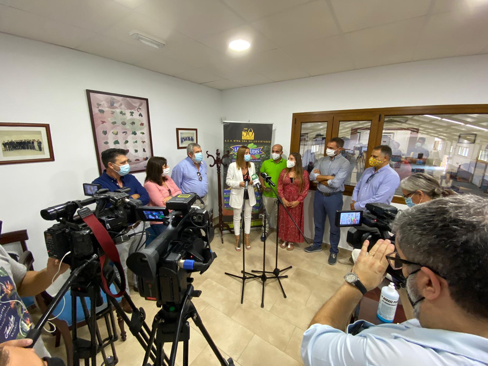 Ana Carrera interviene en la presentacion del proyecto Algae Copack