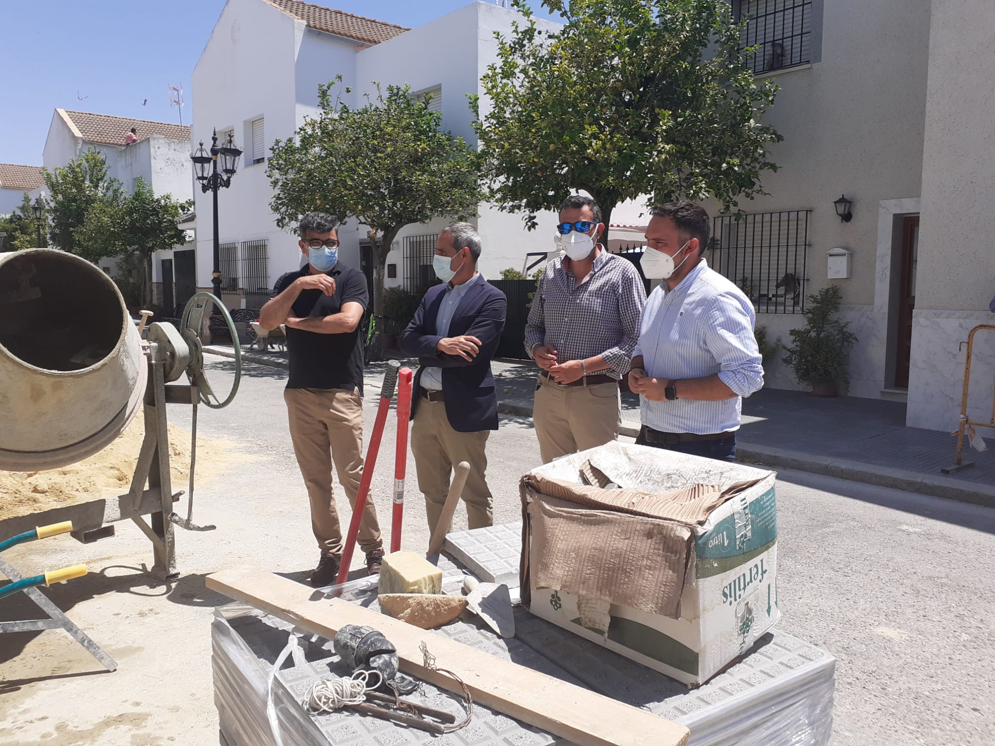 obras PFEA en Nueva Jarilla