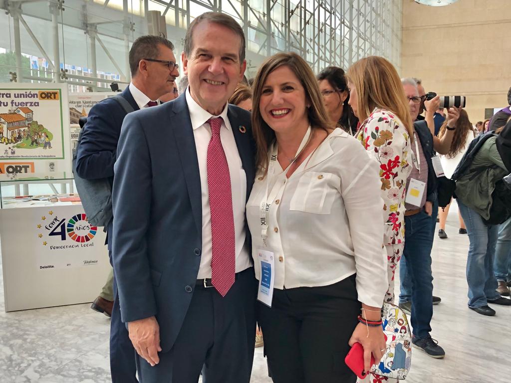 Abel Caballero e Irene García