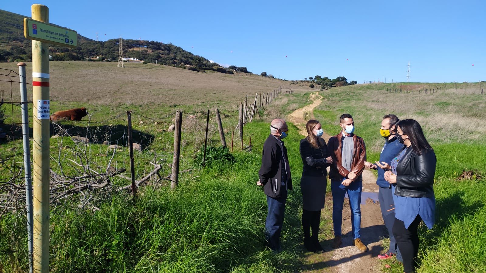 Sendero en Algeciras