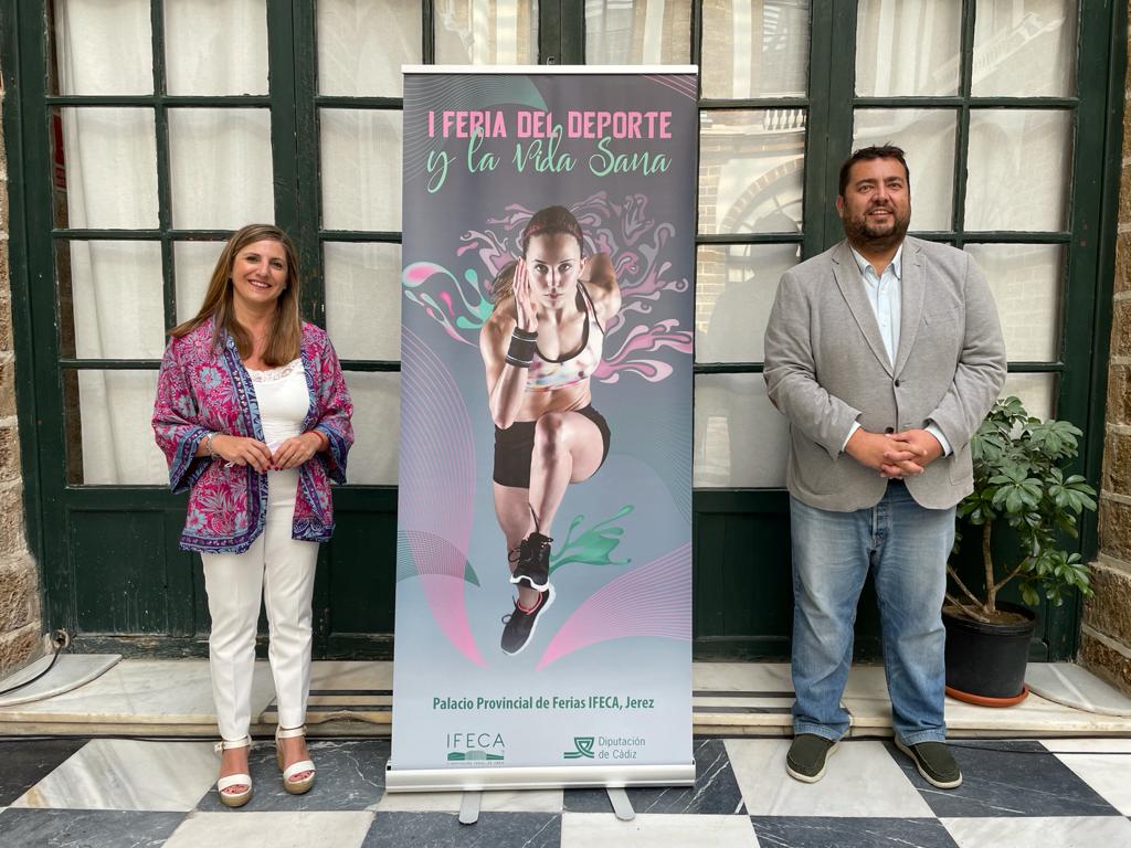 Irene García y Jaime Armario_Feria del Deporte y la Vida Sana