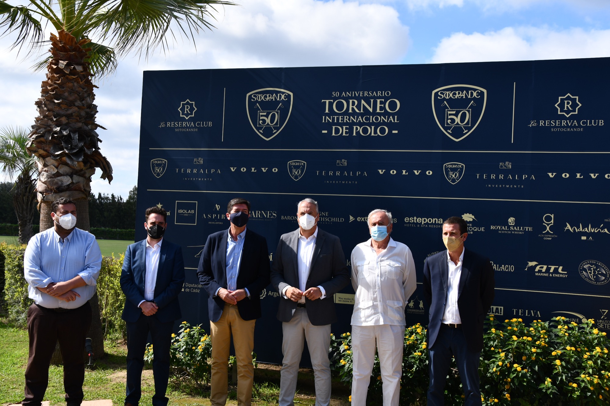 presentacion del torneo de polo en San Roque