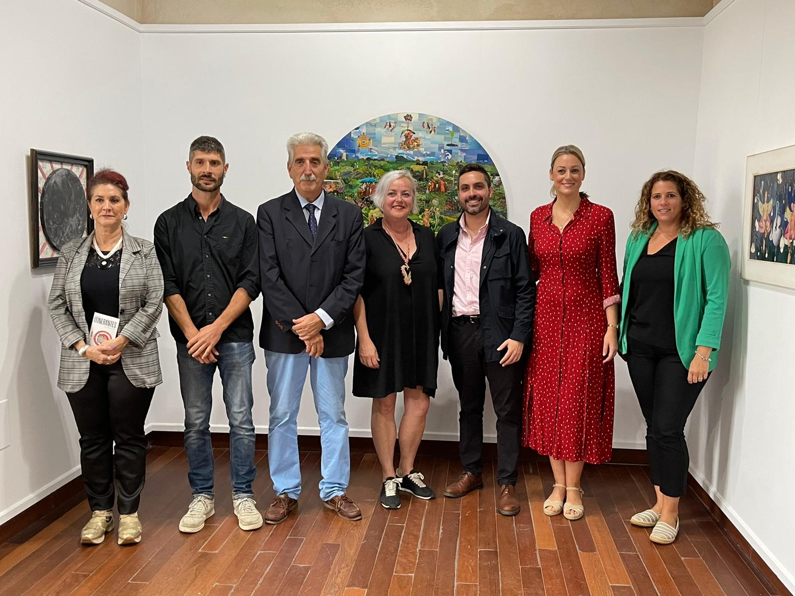 Presentación de la muestra de Marga Guinea en Chipiona