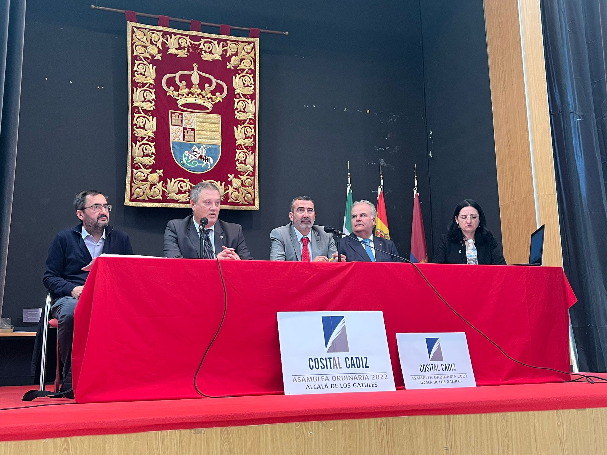 Javier Pizarro, en la asamblea de Cosital 2