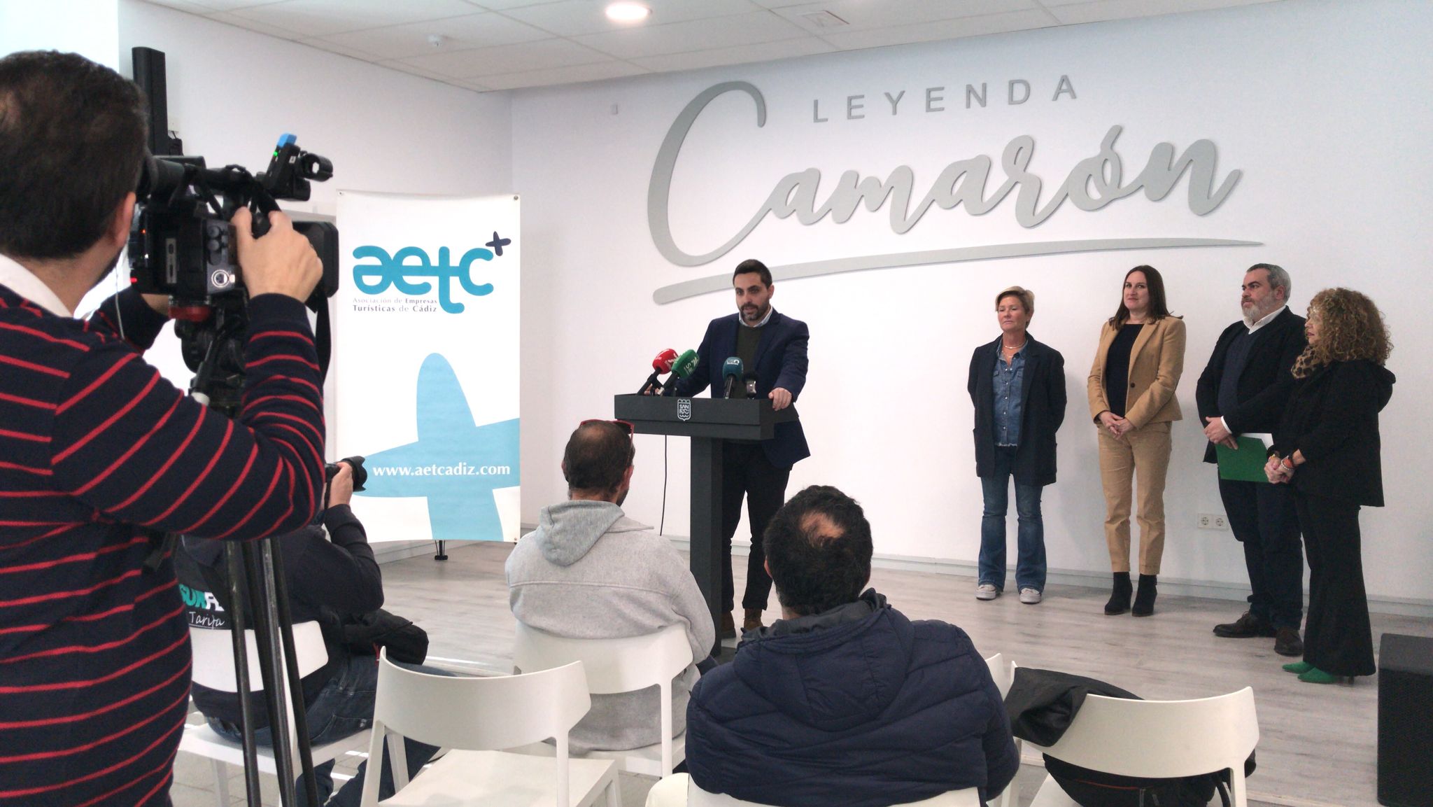 Antonio González, en la presentación del foro de Turismo y Flamenco