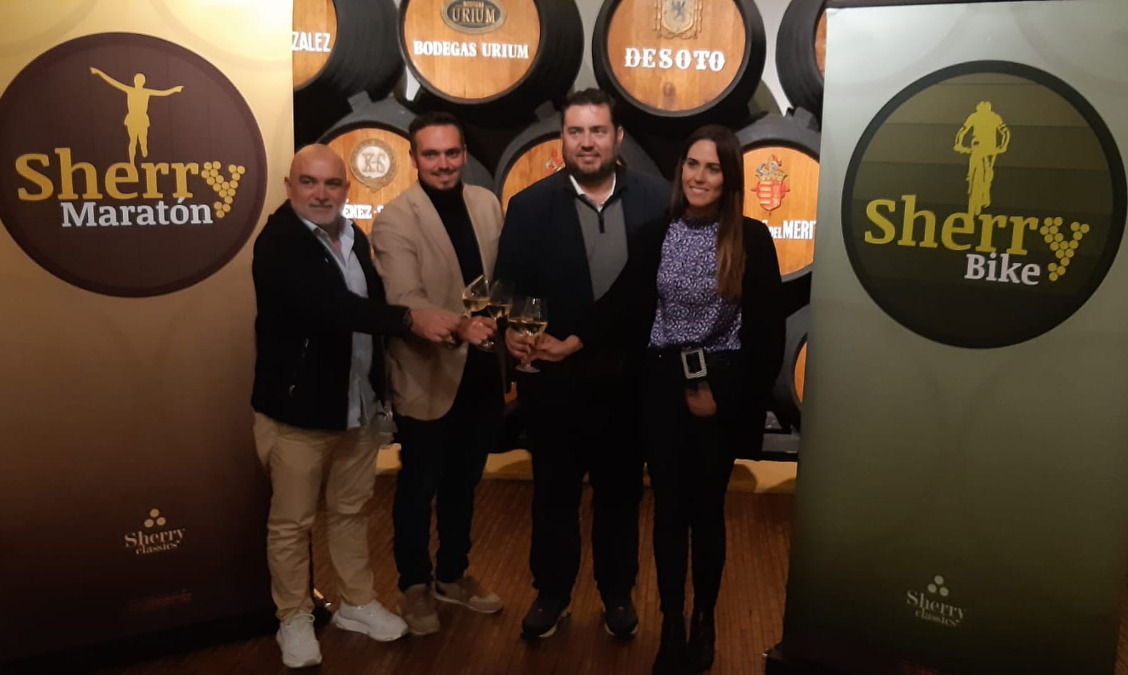 Presentación de las Sherry Maratón y Sherry Bike