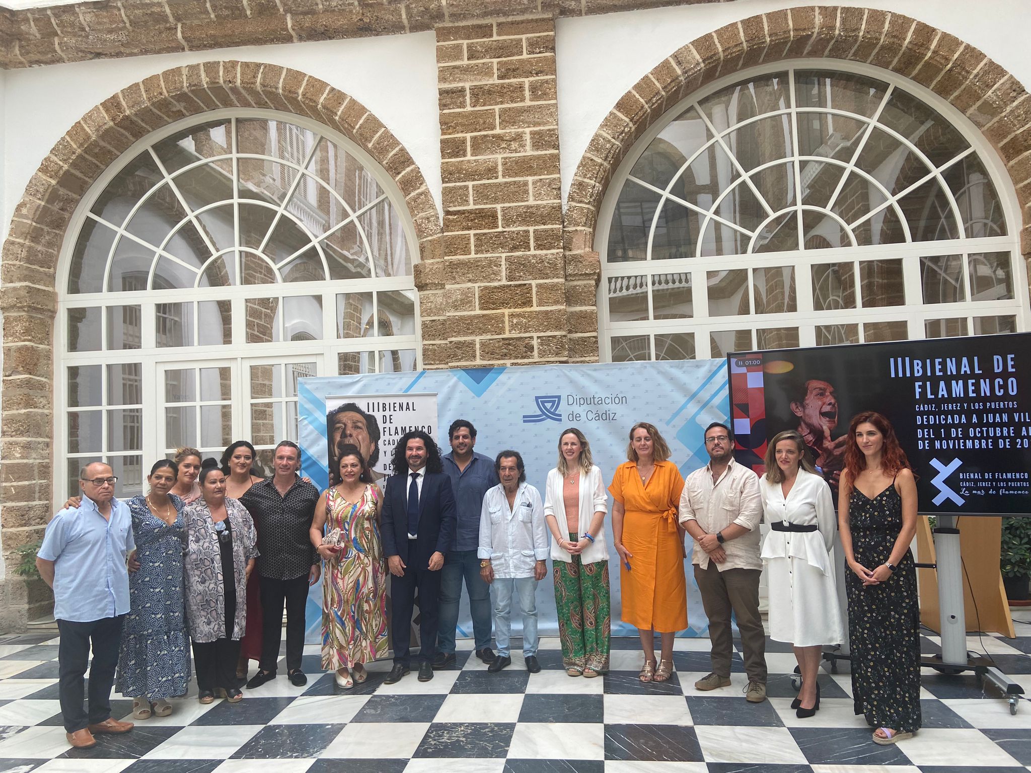 Presentación de la III Bienal de Flamenco de Cádiz, Jerez y Los Puertos