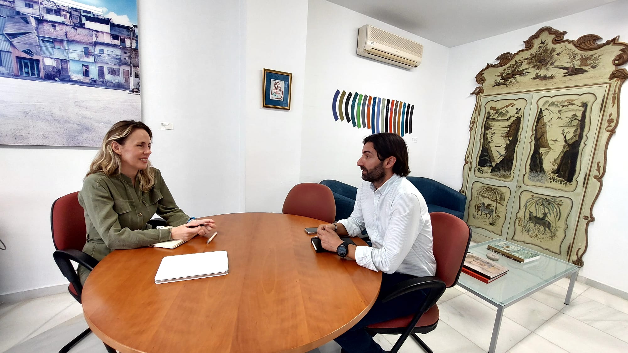 Vanesa Beltrán y Manuel Jesús Melero